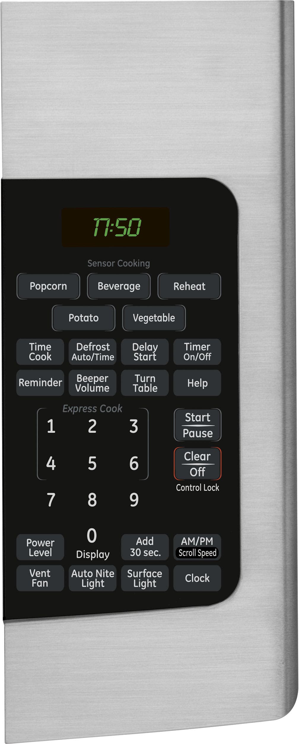 GE JVM1750SPSS Stainless Steel