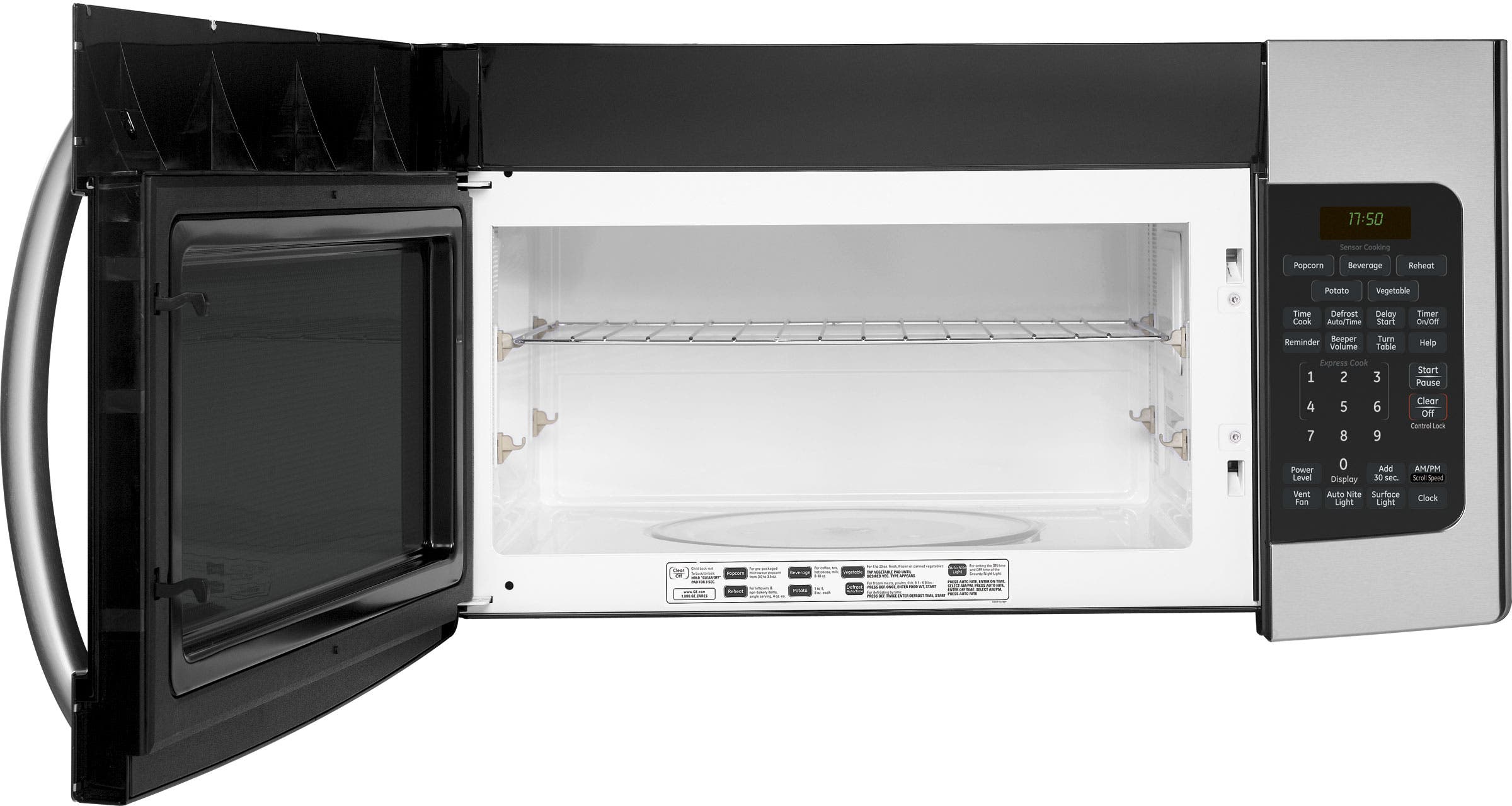 GE JVM1750SPSS Stainless Steel