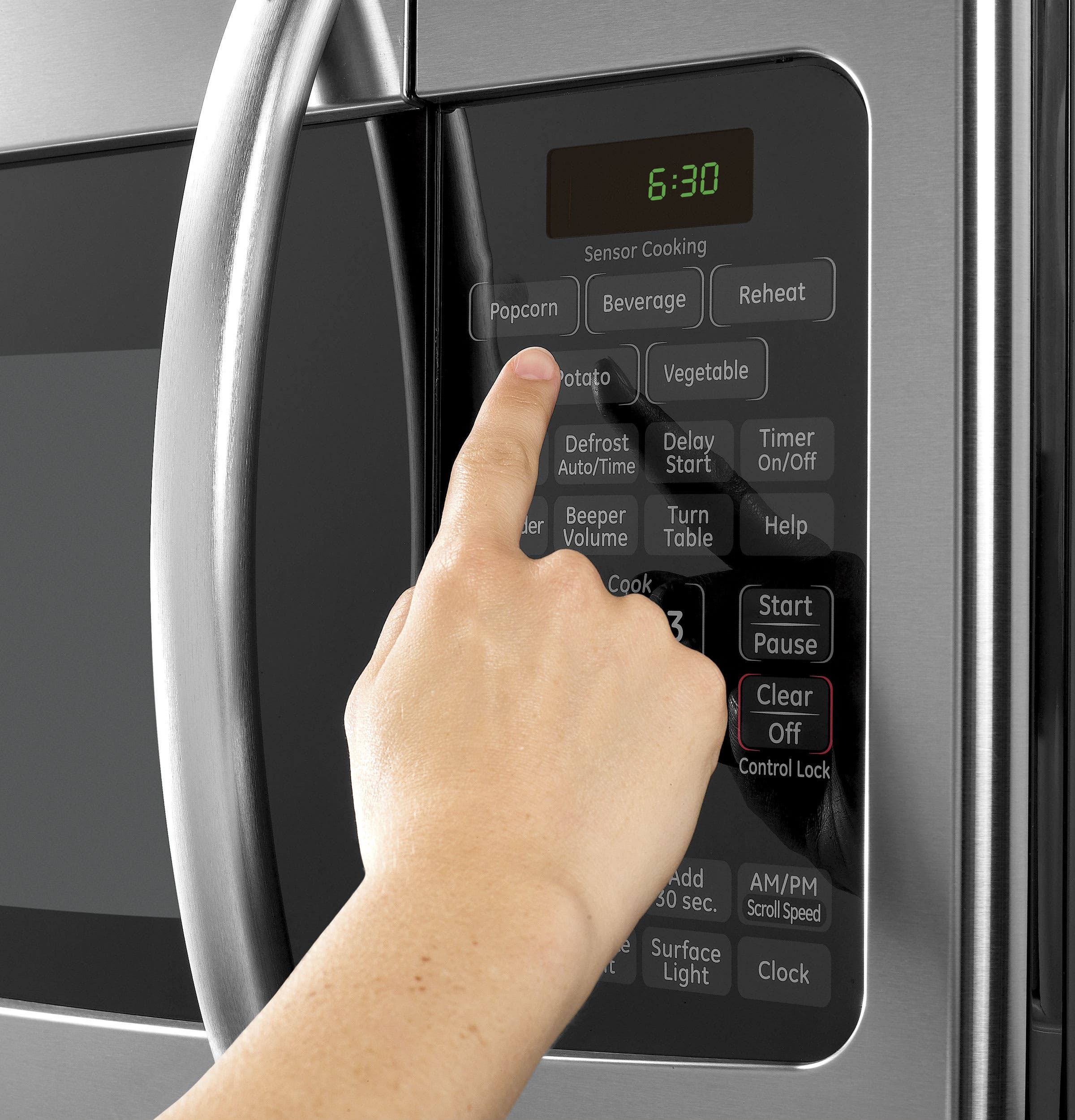 GE JVM1750SPSS Stainless Steel
