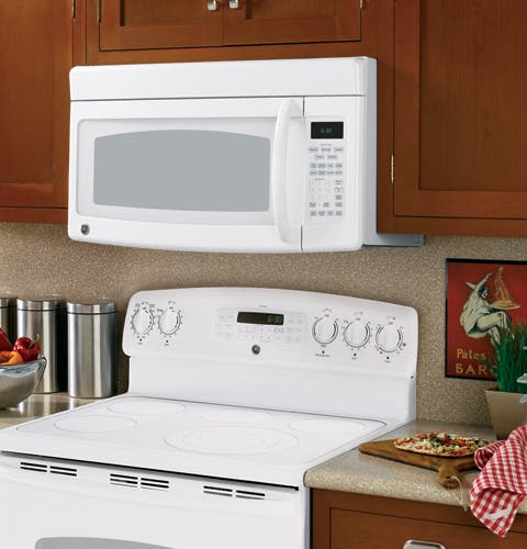 GE JVM1850DMWW White