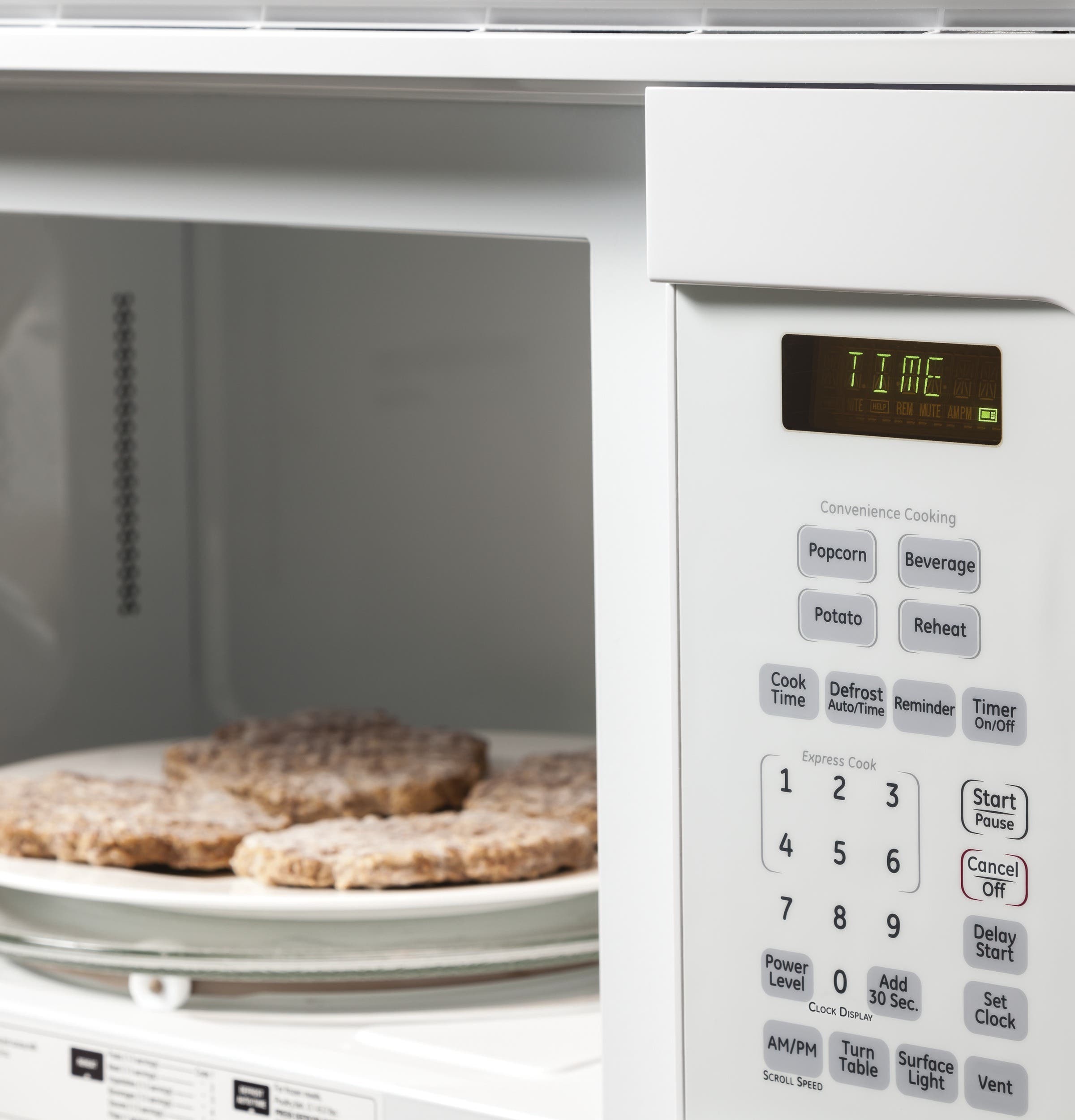 GE JVM3150DFWW White