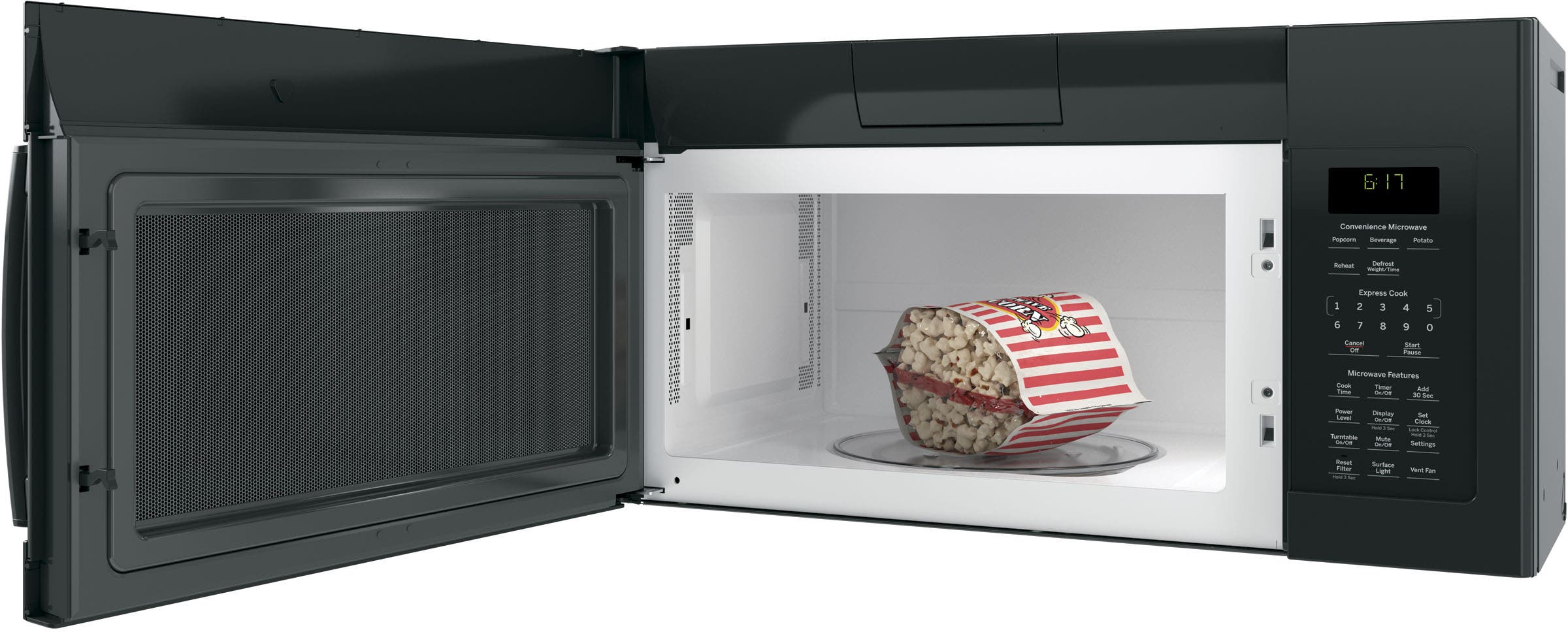 GE JVM6172DKBB Black