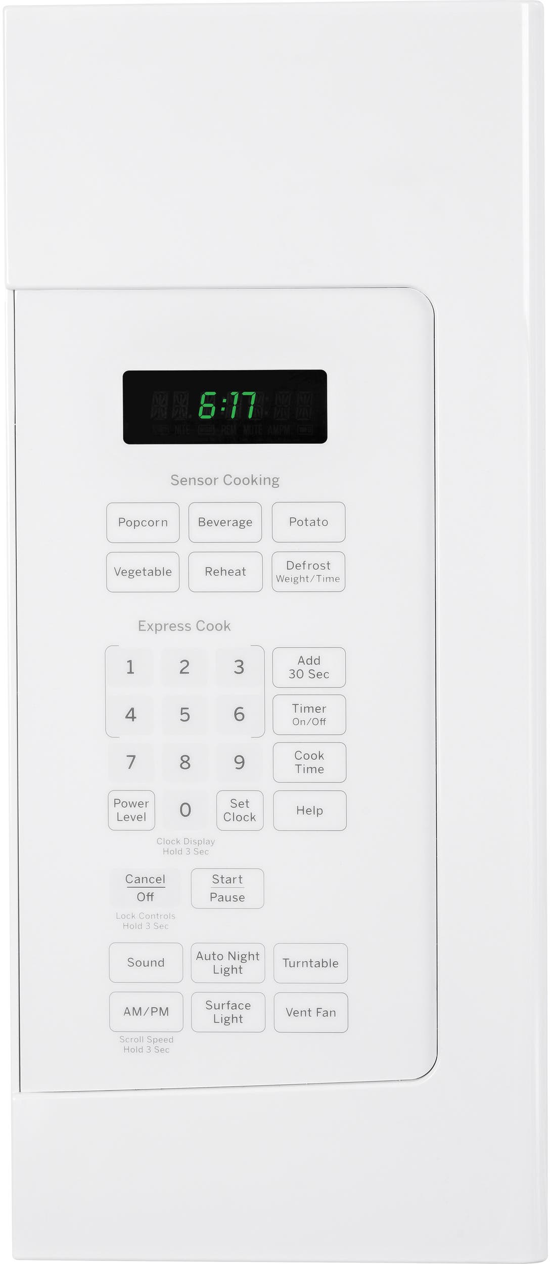 GE JVM6175DFWW White