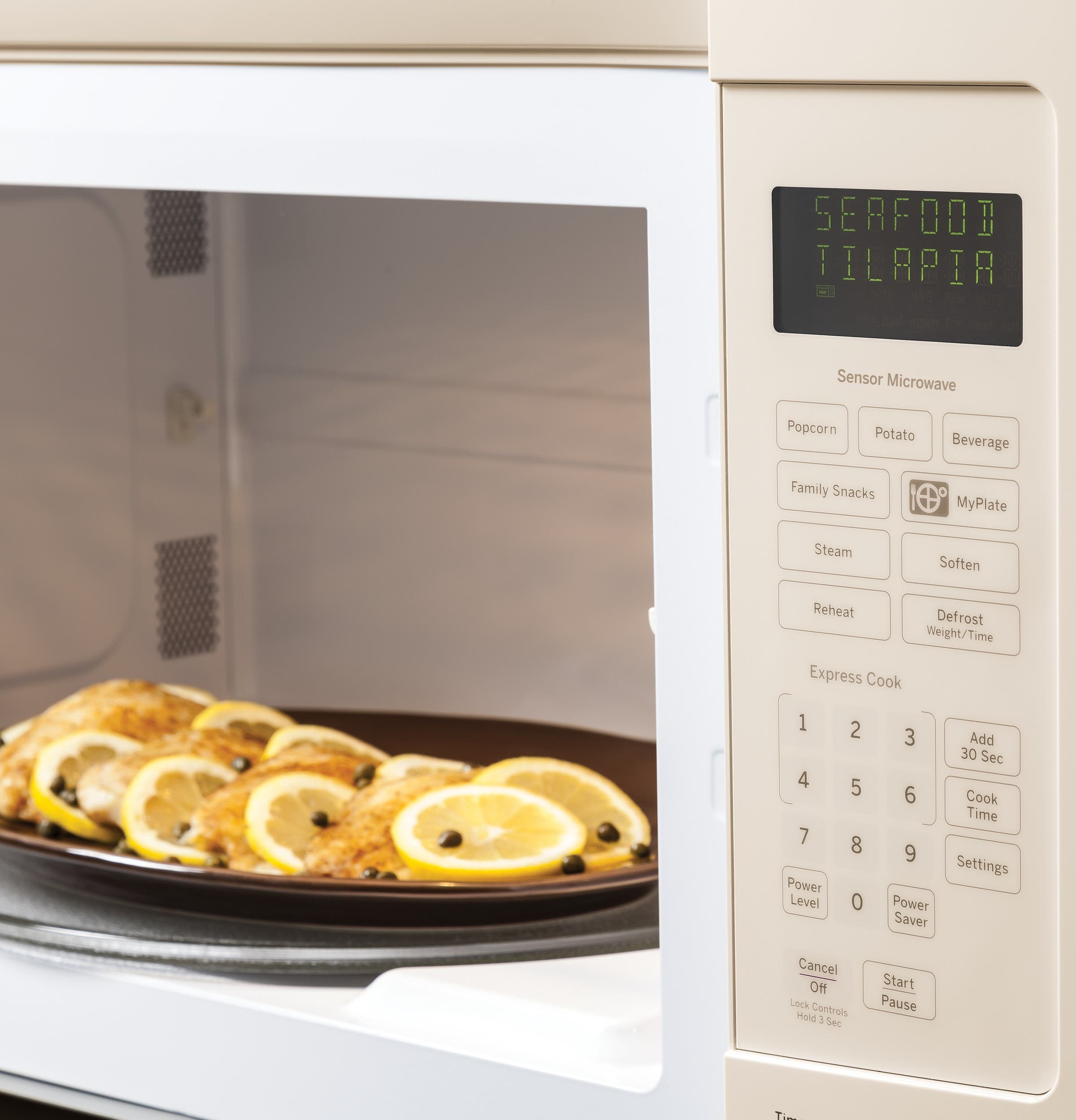 GE JVM7195DFCC Bisque