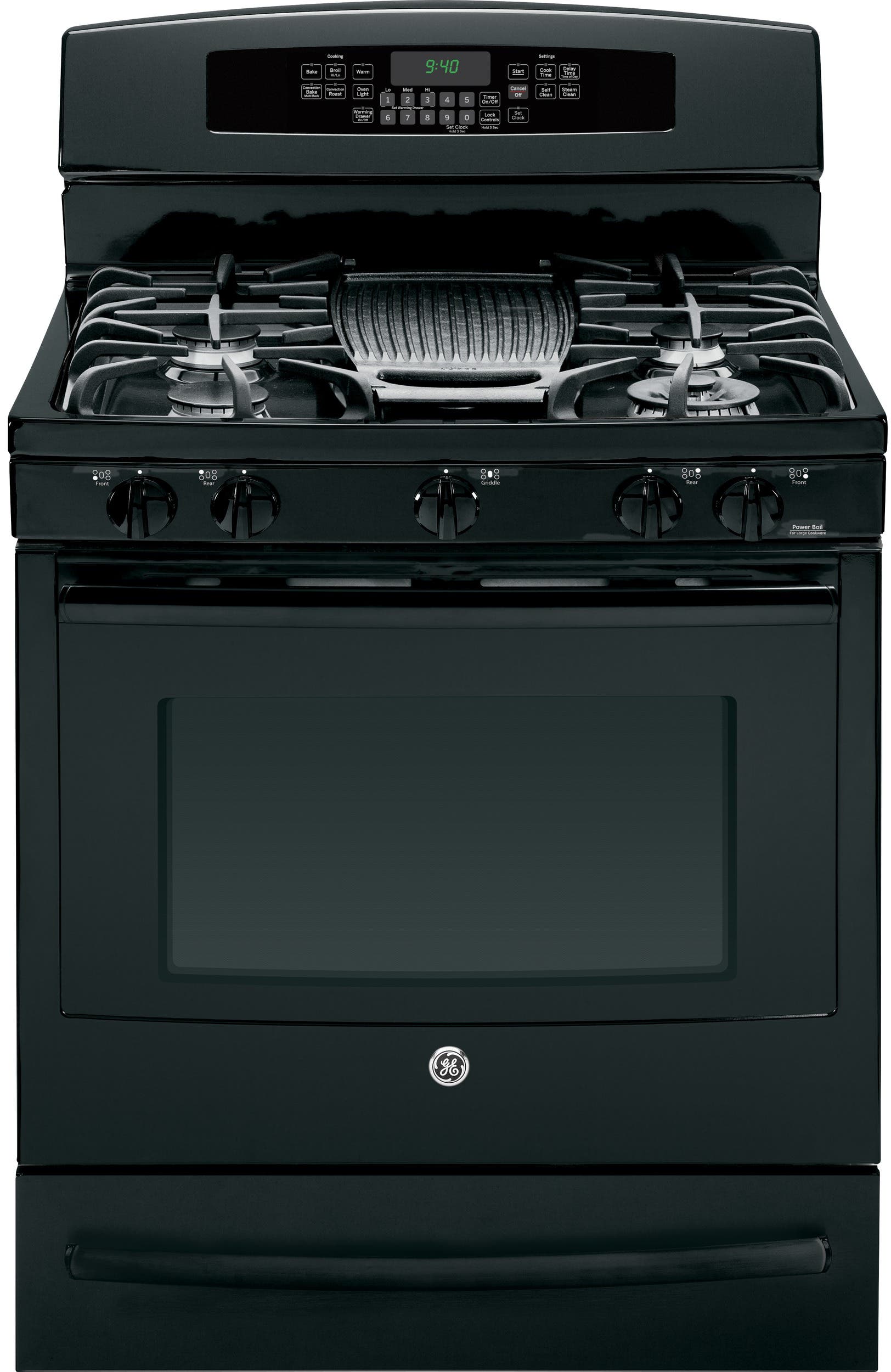 GE P2B940DEFBB Black