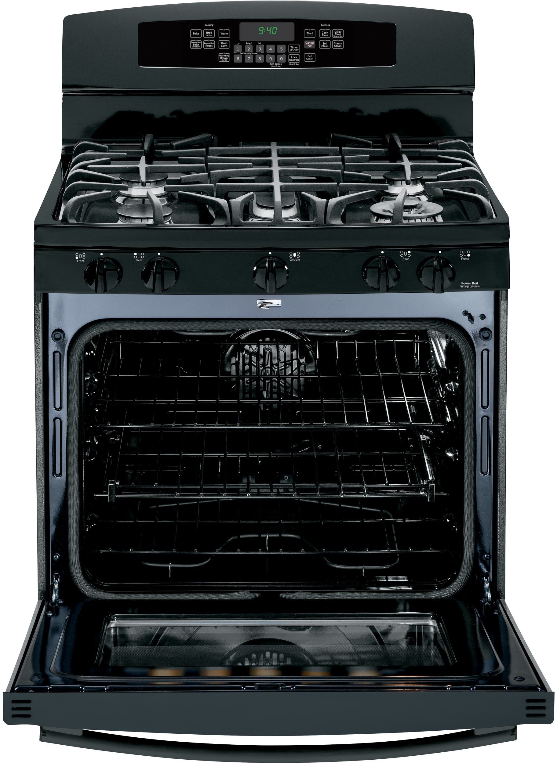 GE P2B940DEFBB Black