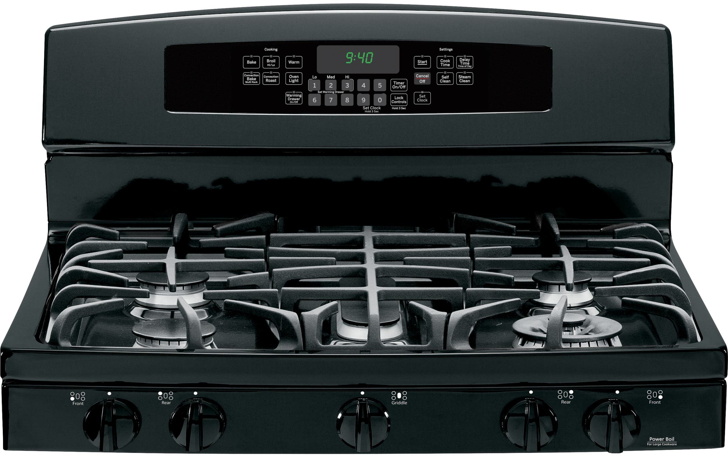 GE P2B940DEFBB Black