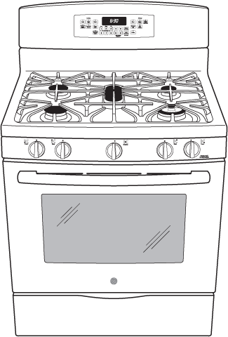 GE P2B940DEFBB Black