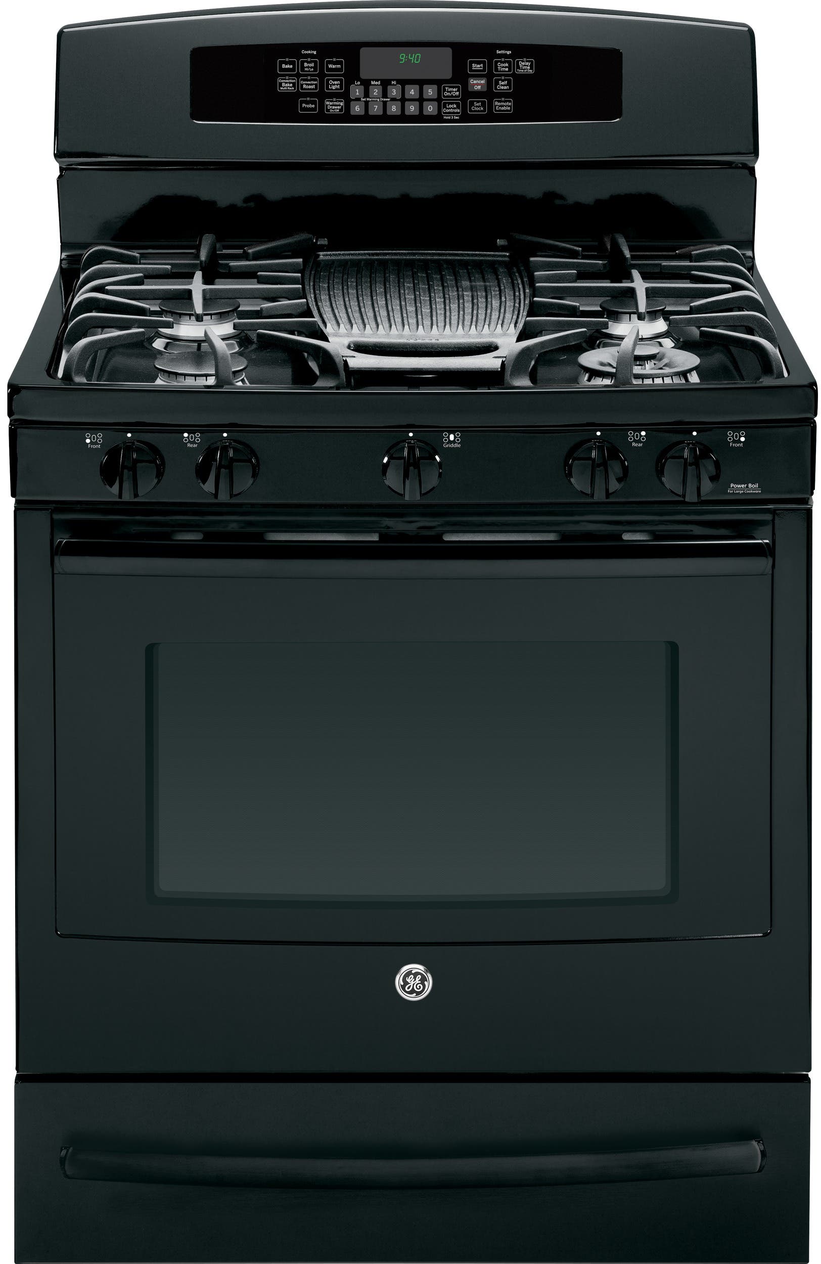 GE P2B940DEHBB Black