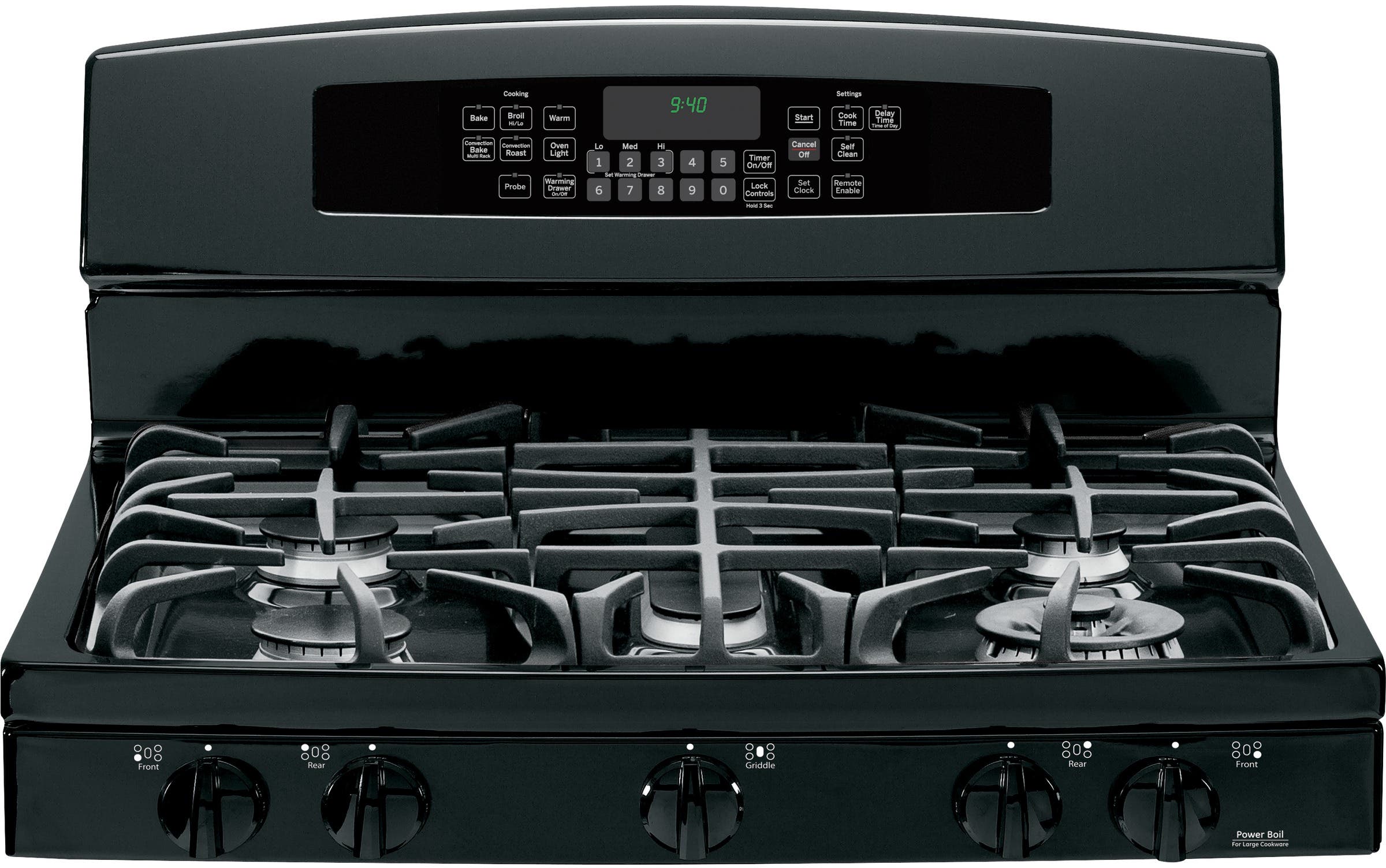 GE P2B940DEHBB Black