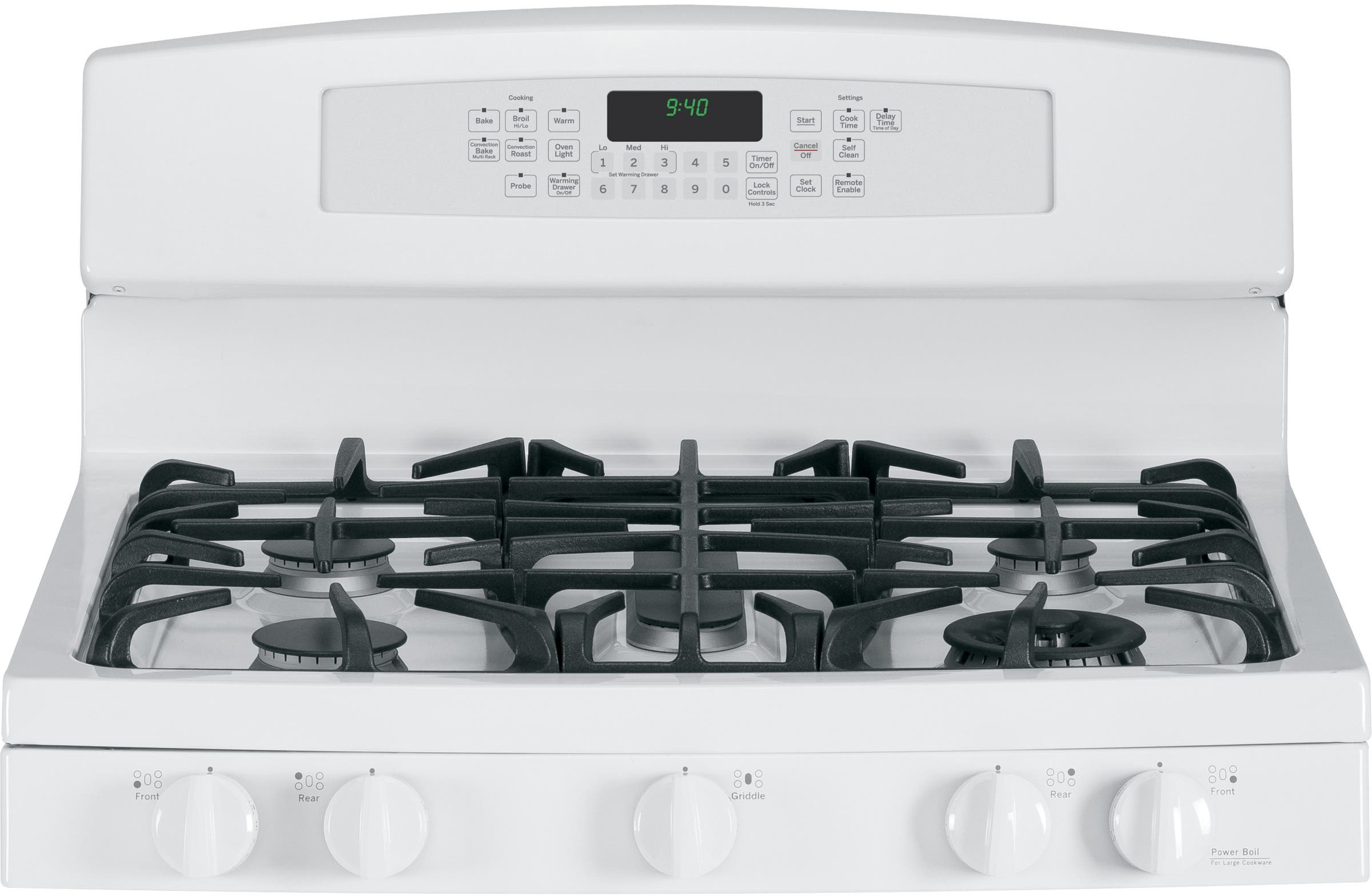 GE P2B940DEHWW White