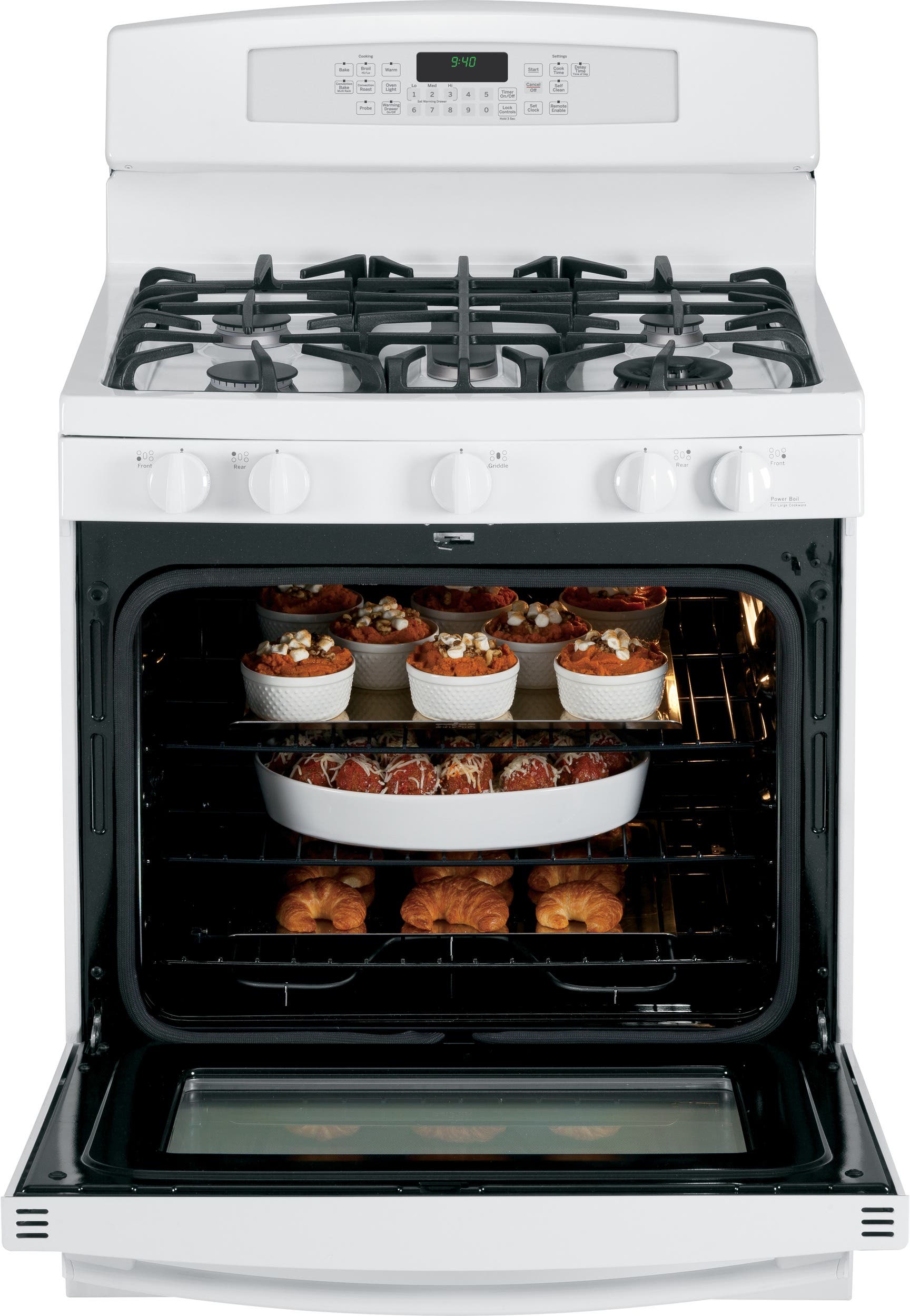 GE P2B940DEHWW White