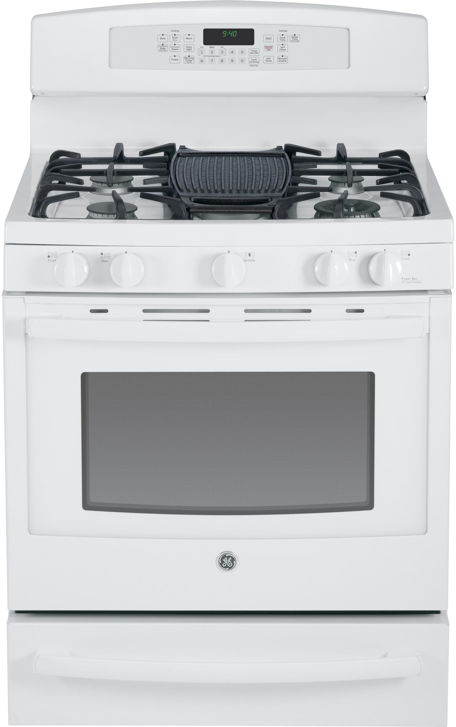 GE P2B940DEHWW White