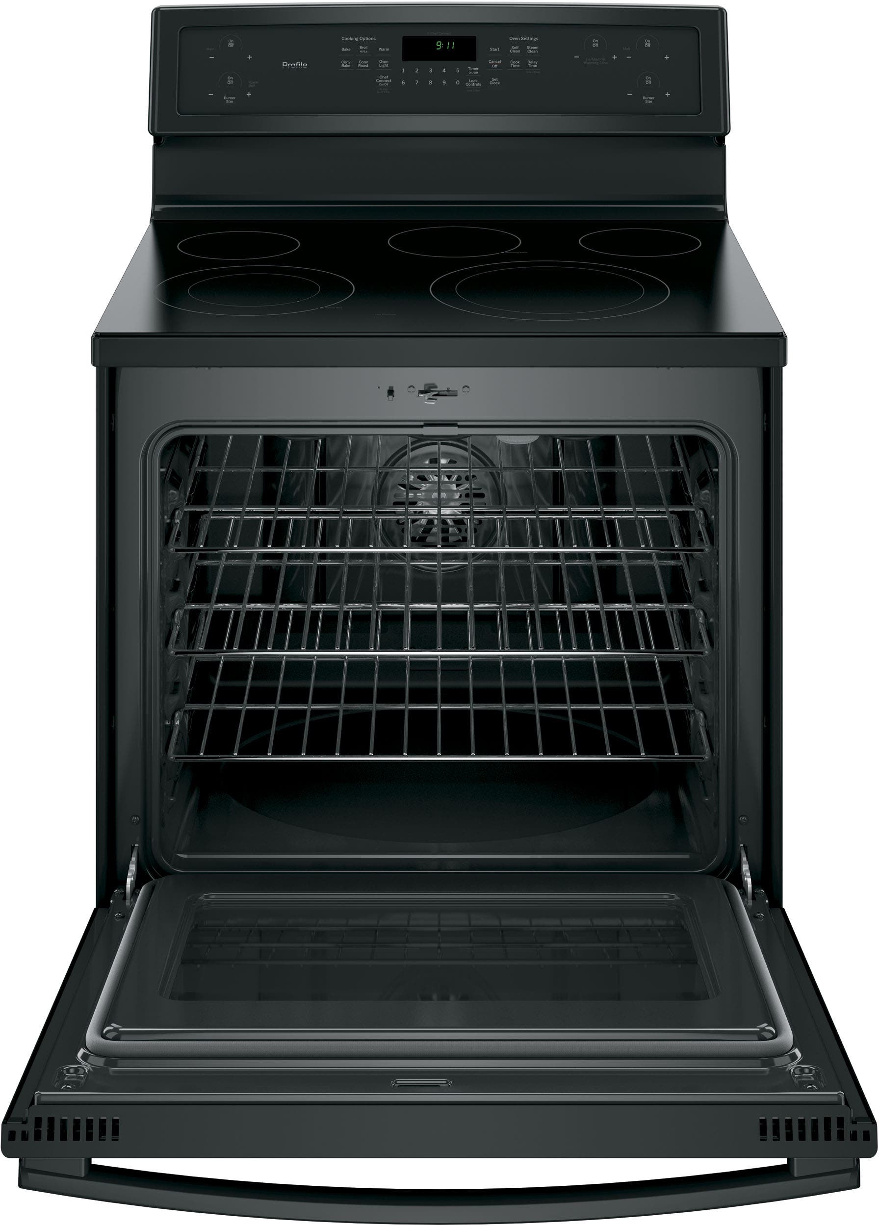 GE PB911DJBB Black