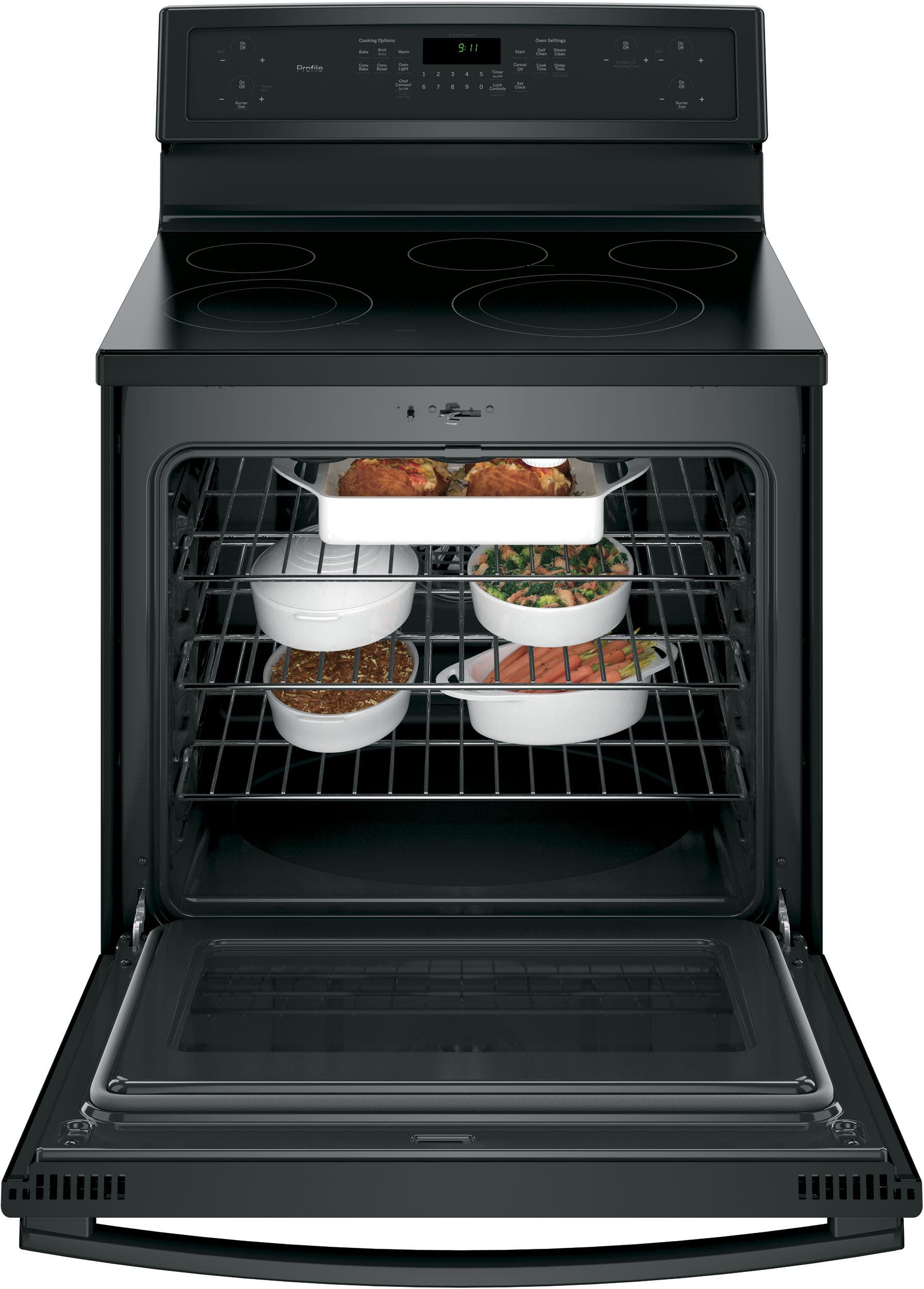 GE PB911DJBB Black