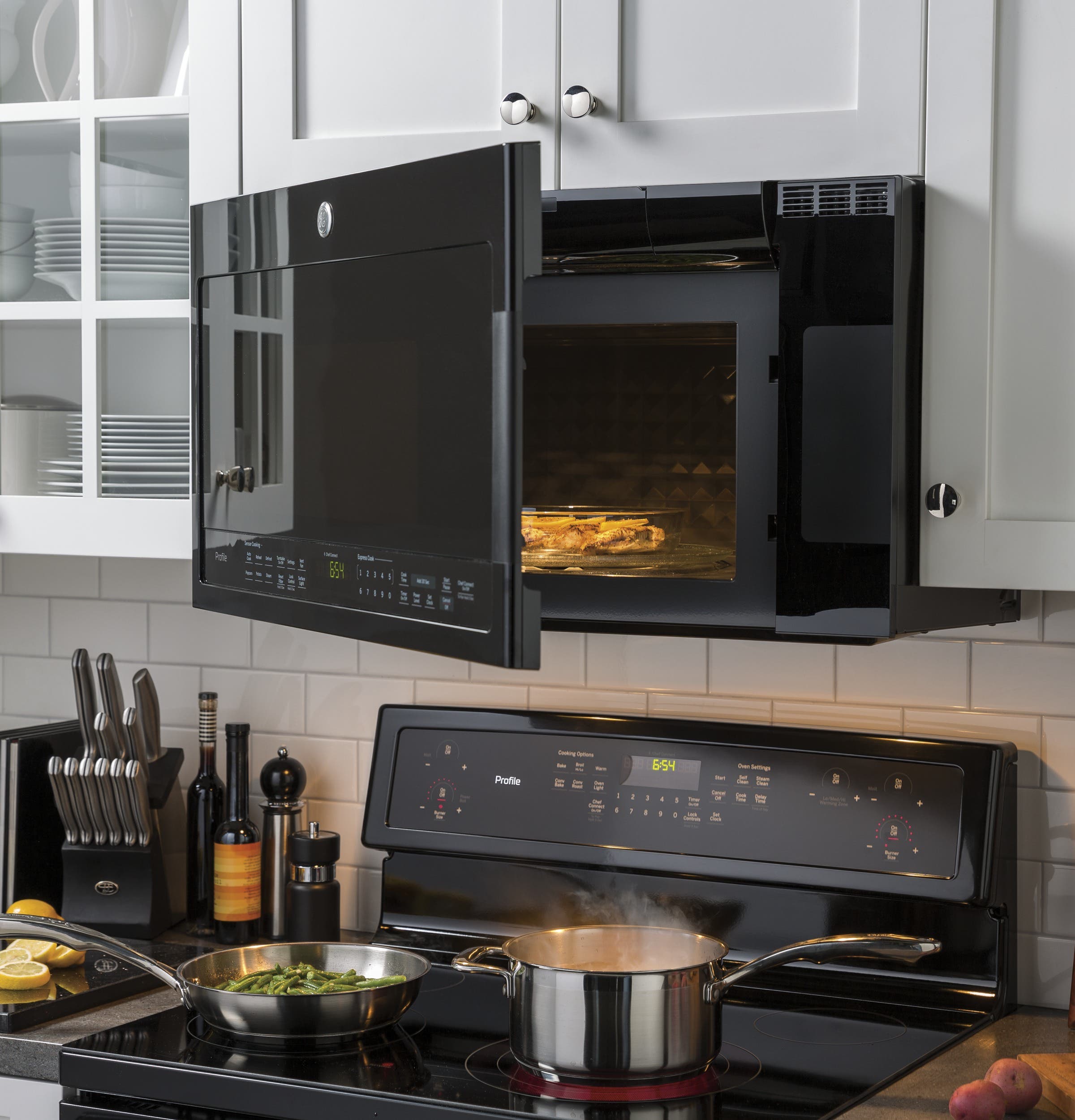 GE PB911DJBB Black