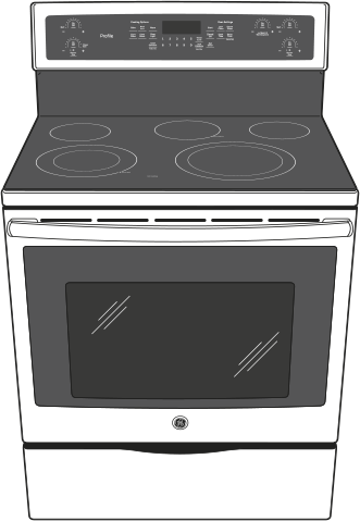 GE PB911DJBB Black