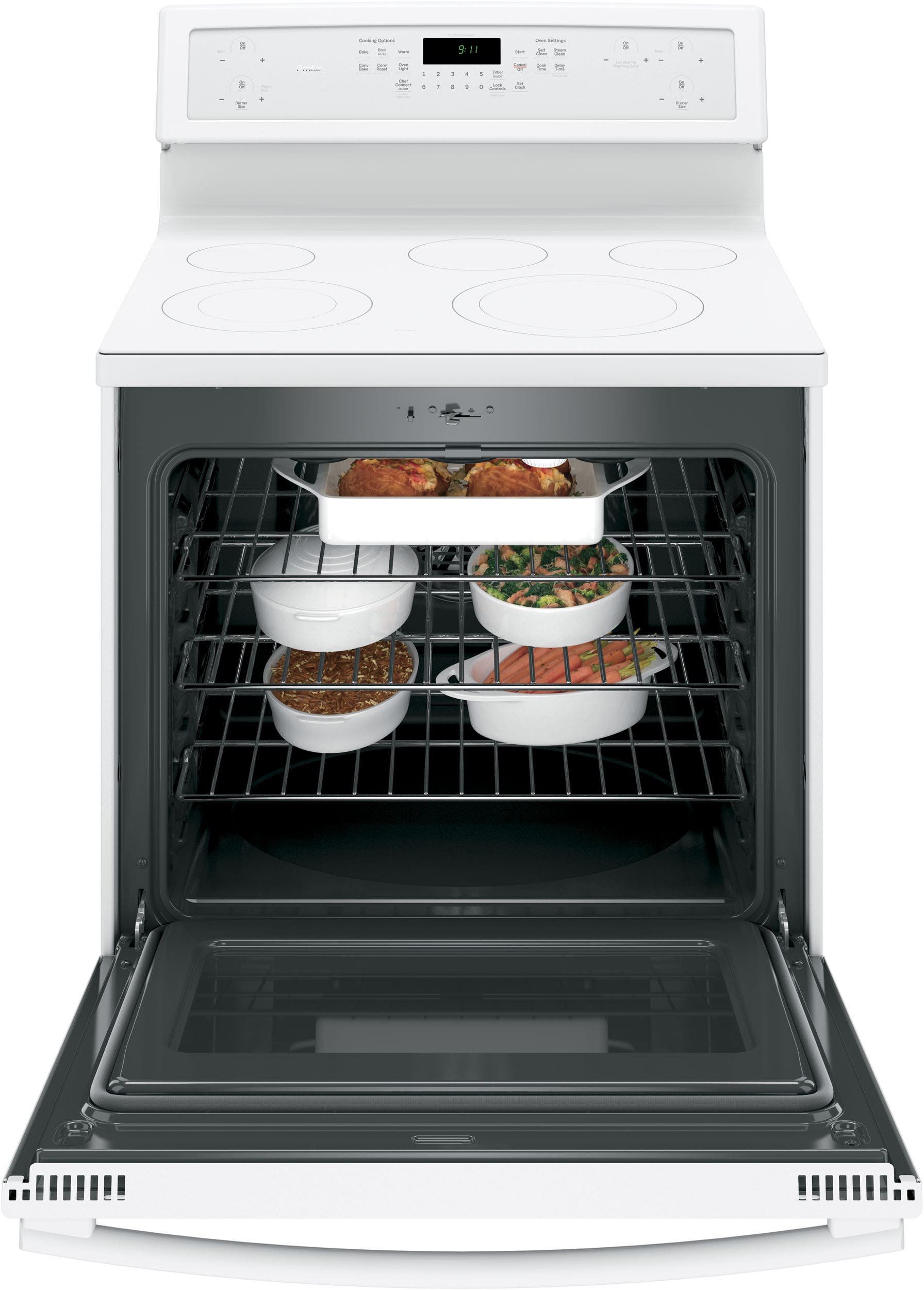 GE PB911TJWW White