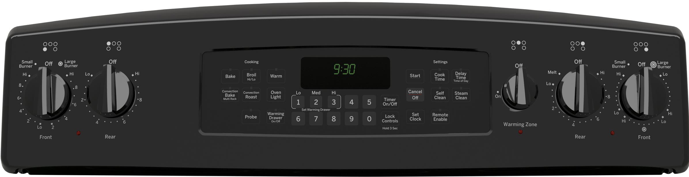 GE PB930DHBB Black