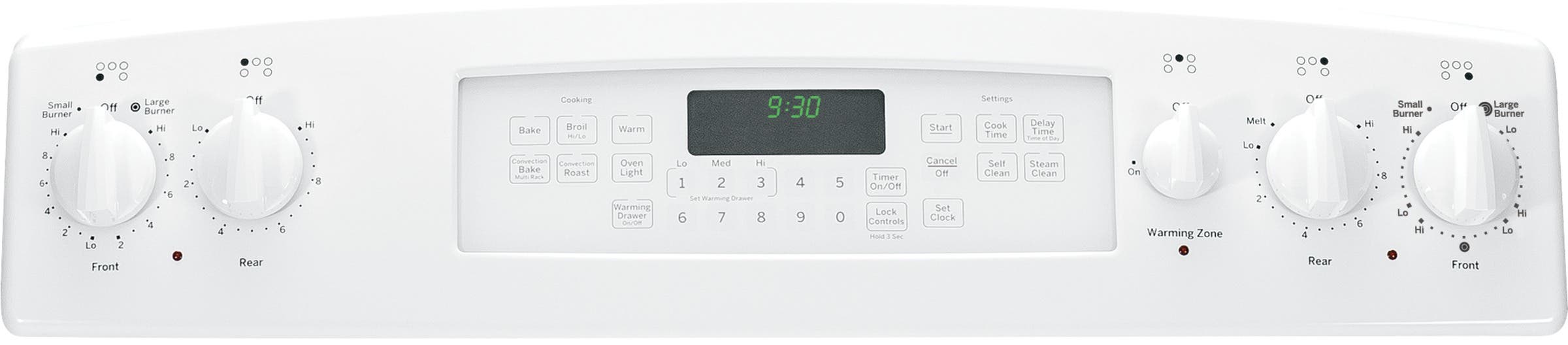 GE PB930TFWW White