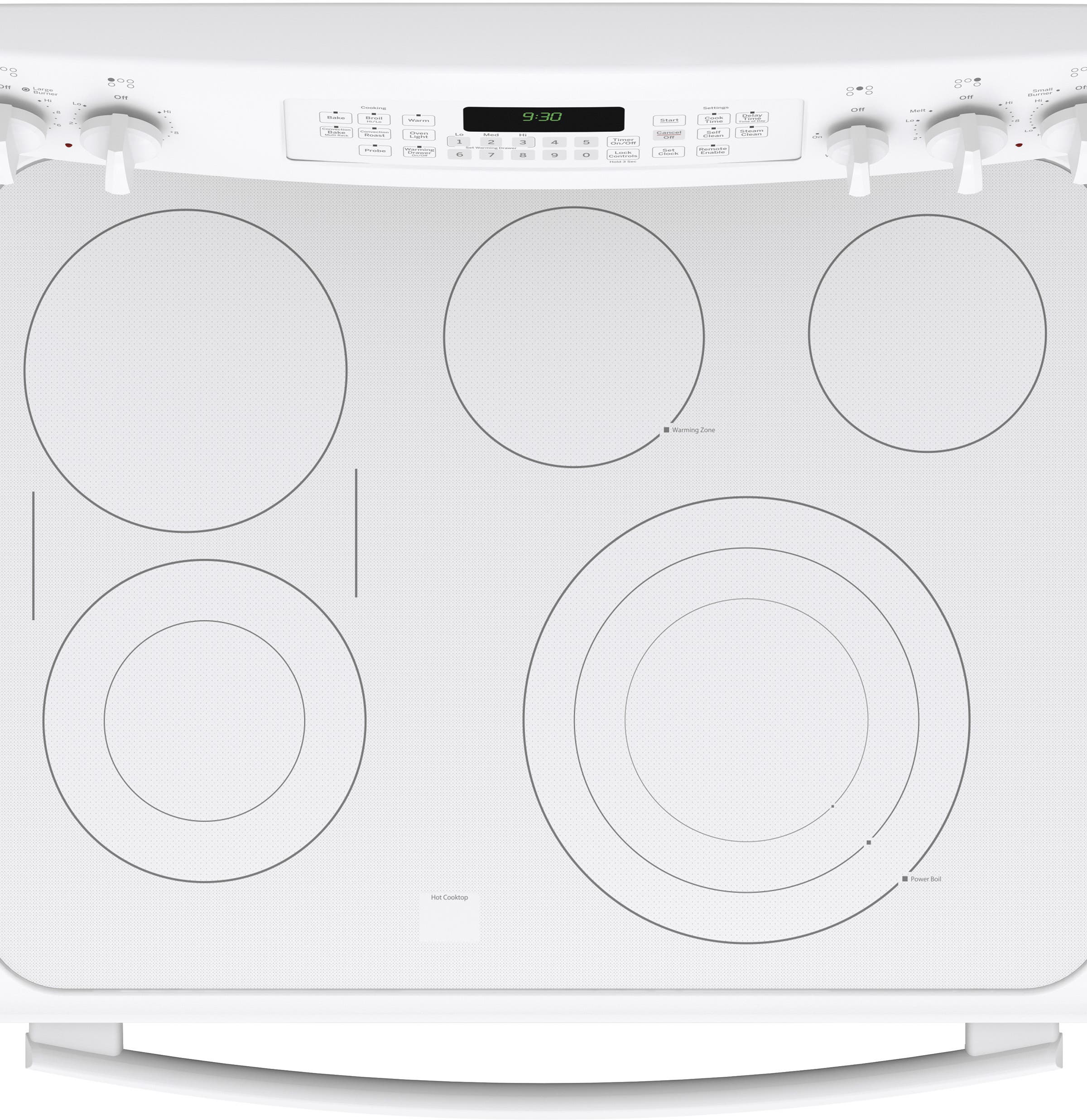 GE PB930THWW White