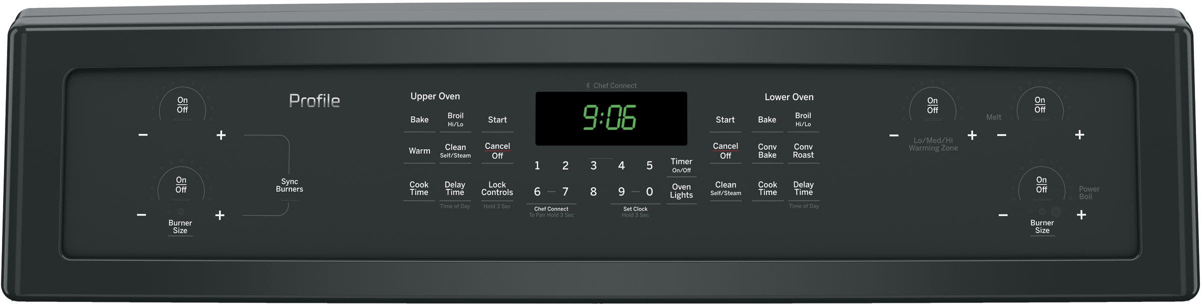 GE PB960DJBB Black