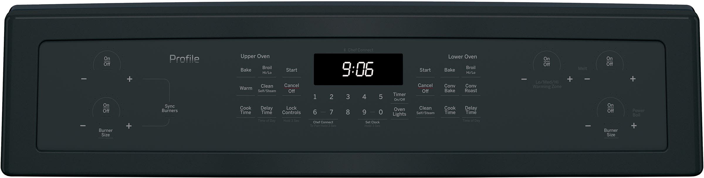 GE PB960FJDS Black Slate