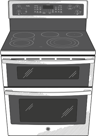GE PB960FJDS Black Slate