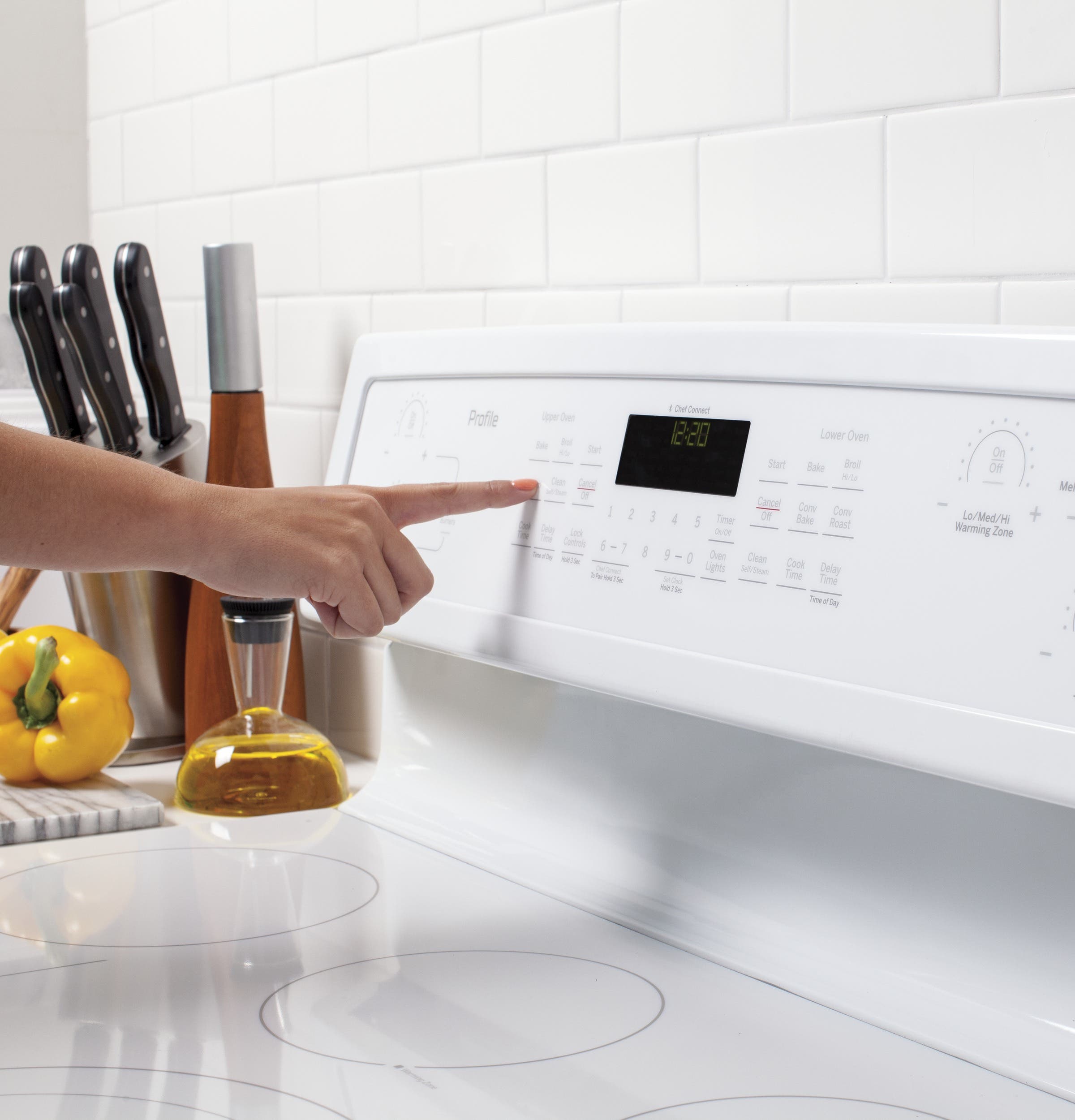 GE PB960TJWW White