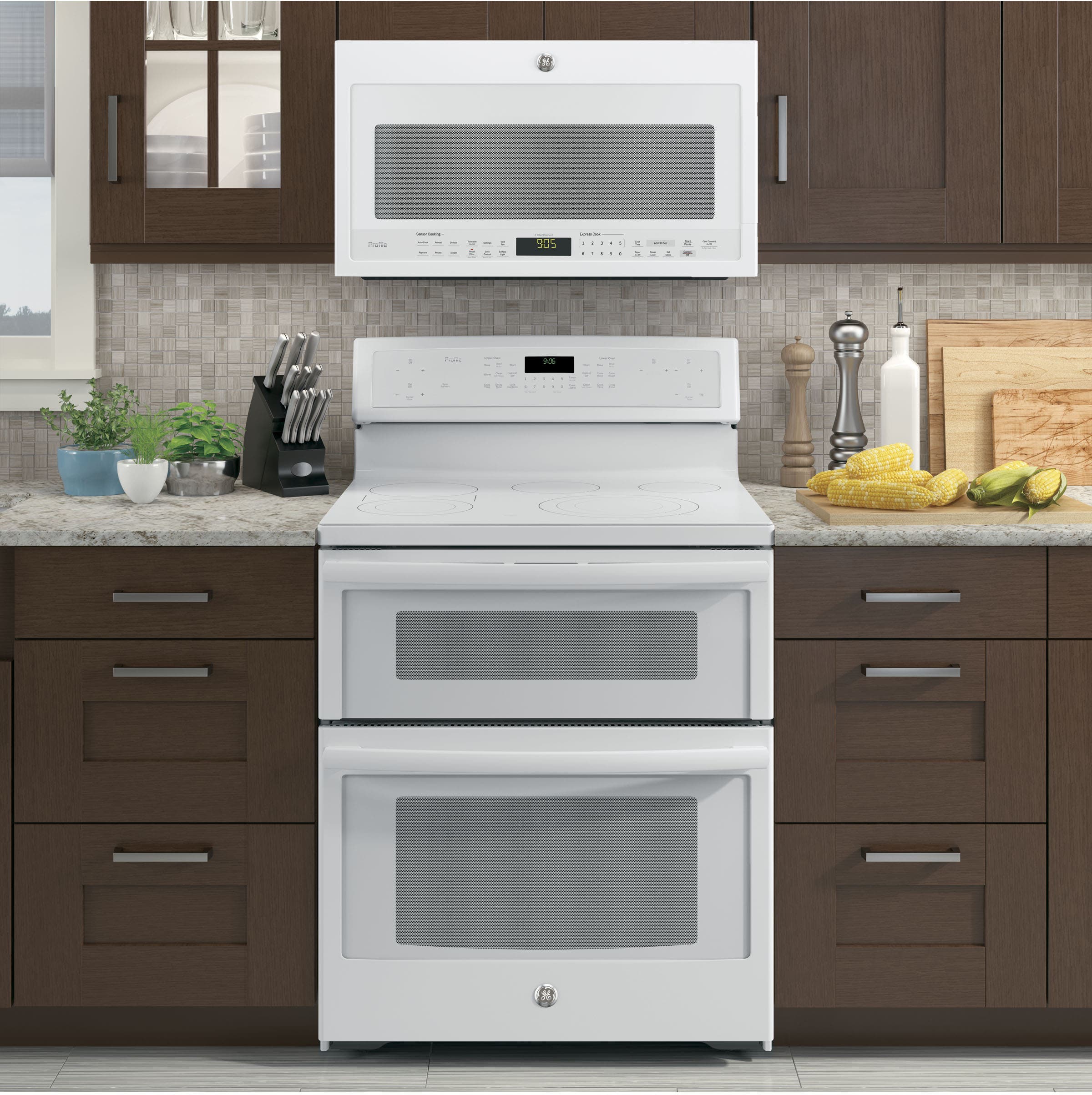 GE PB960TJWW White