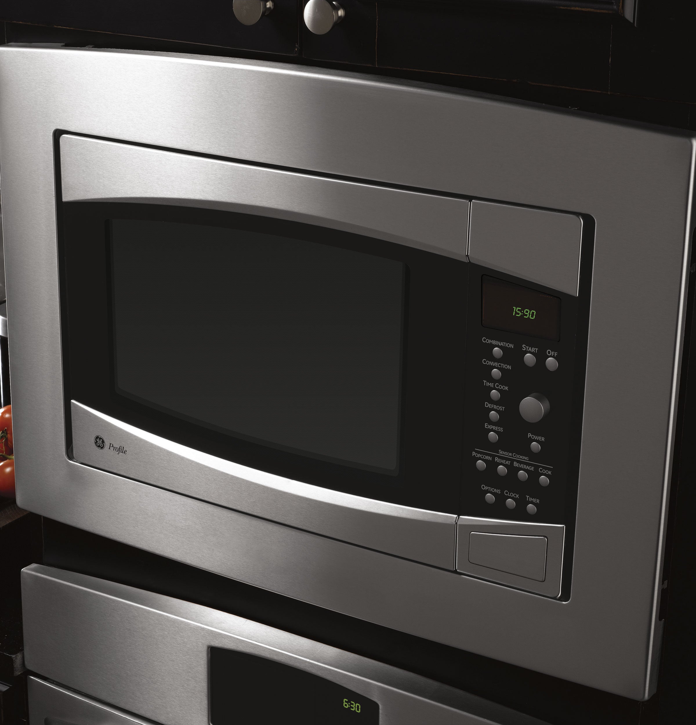 GE PEB1590SMSS Microwave Oven - Thumbnail 2