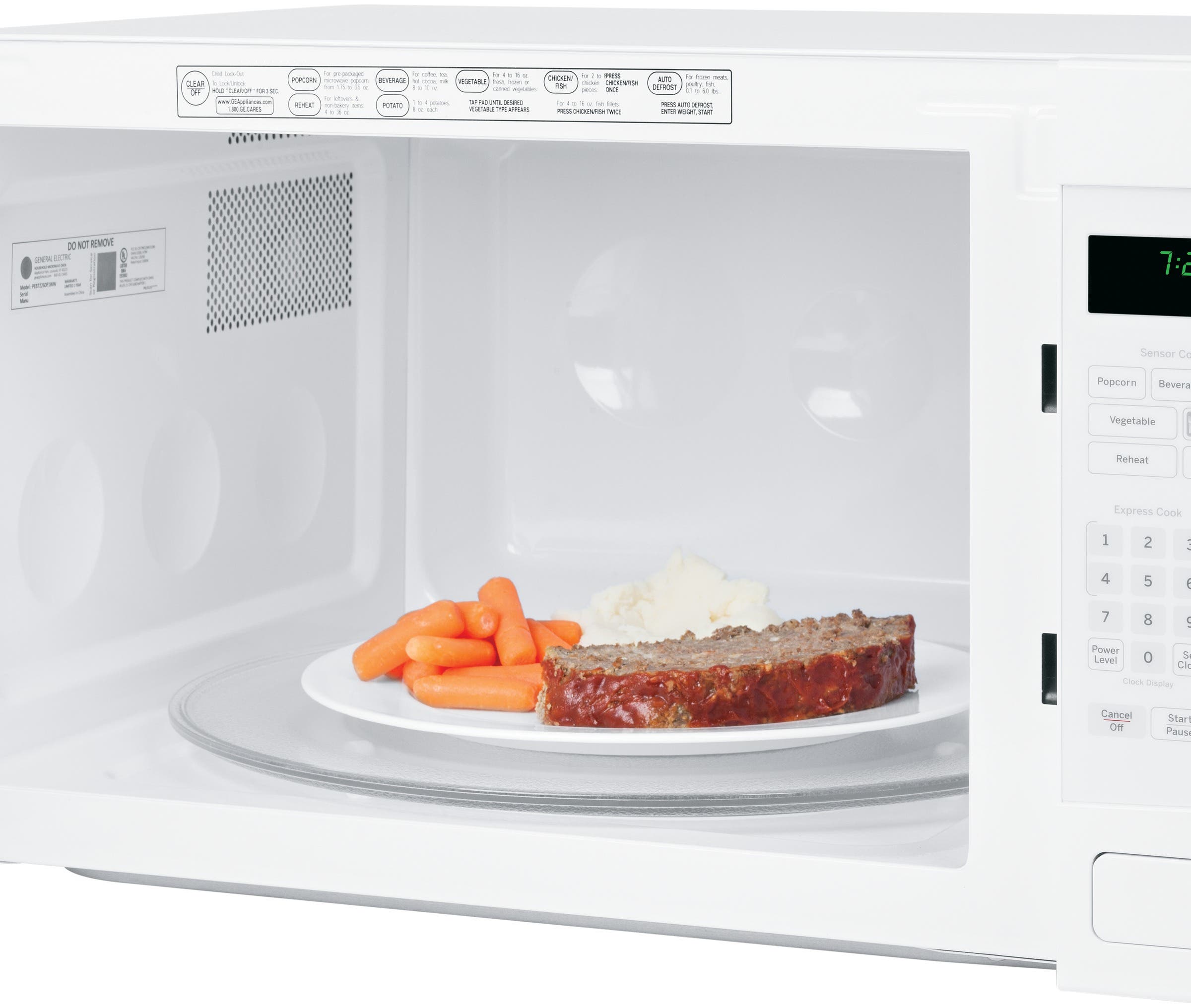 GE PEB7226DFWW White