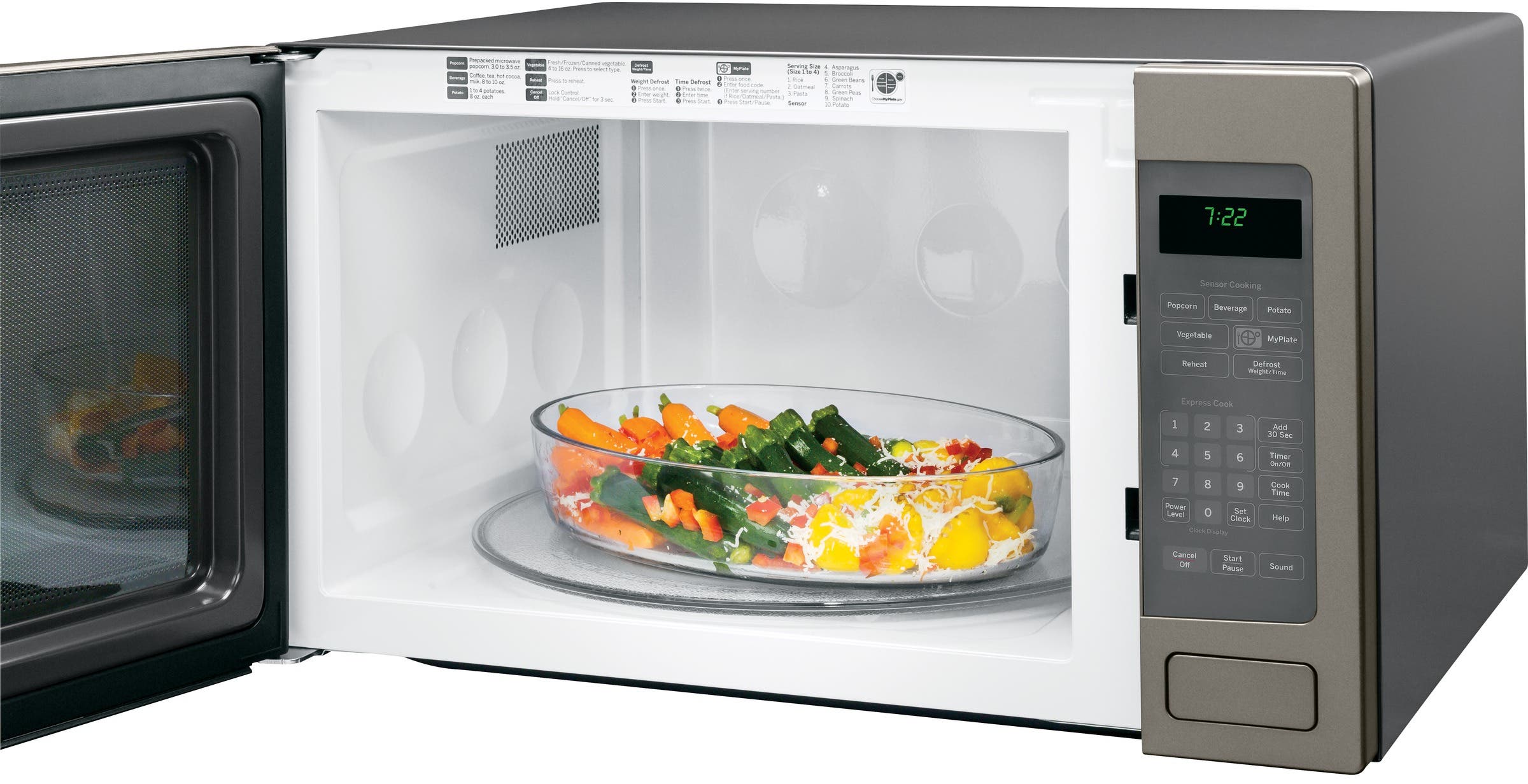 GE PEB7226EHES 2.2 cu. ft. Countertop Microwave