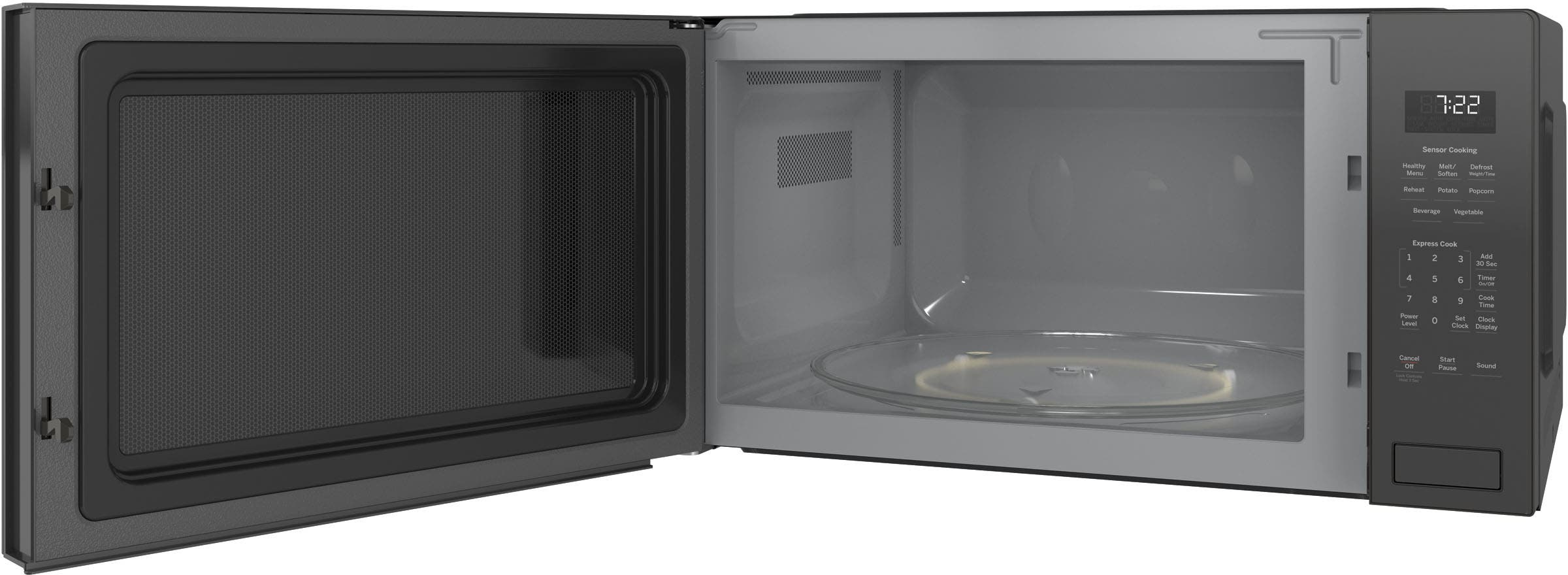 GE PEB7227BLTS Black Stainless