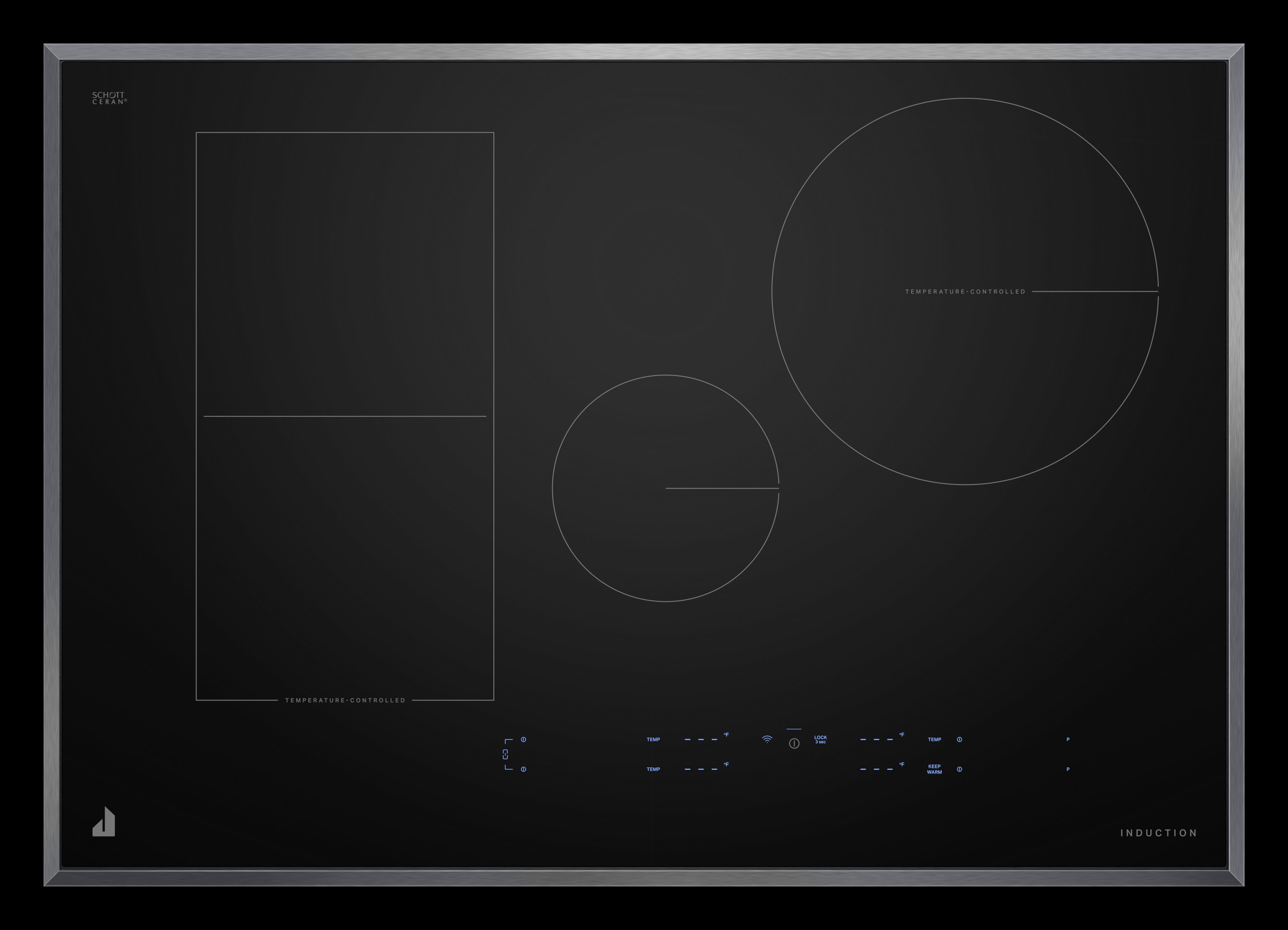 Jenn Air JICT730SB 30 Inch Induction Smart Cooktop Black