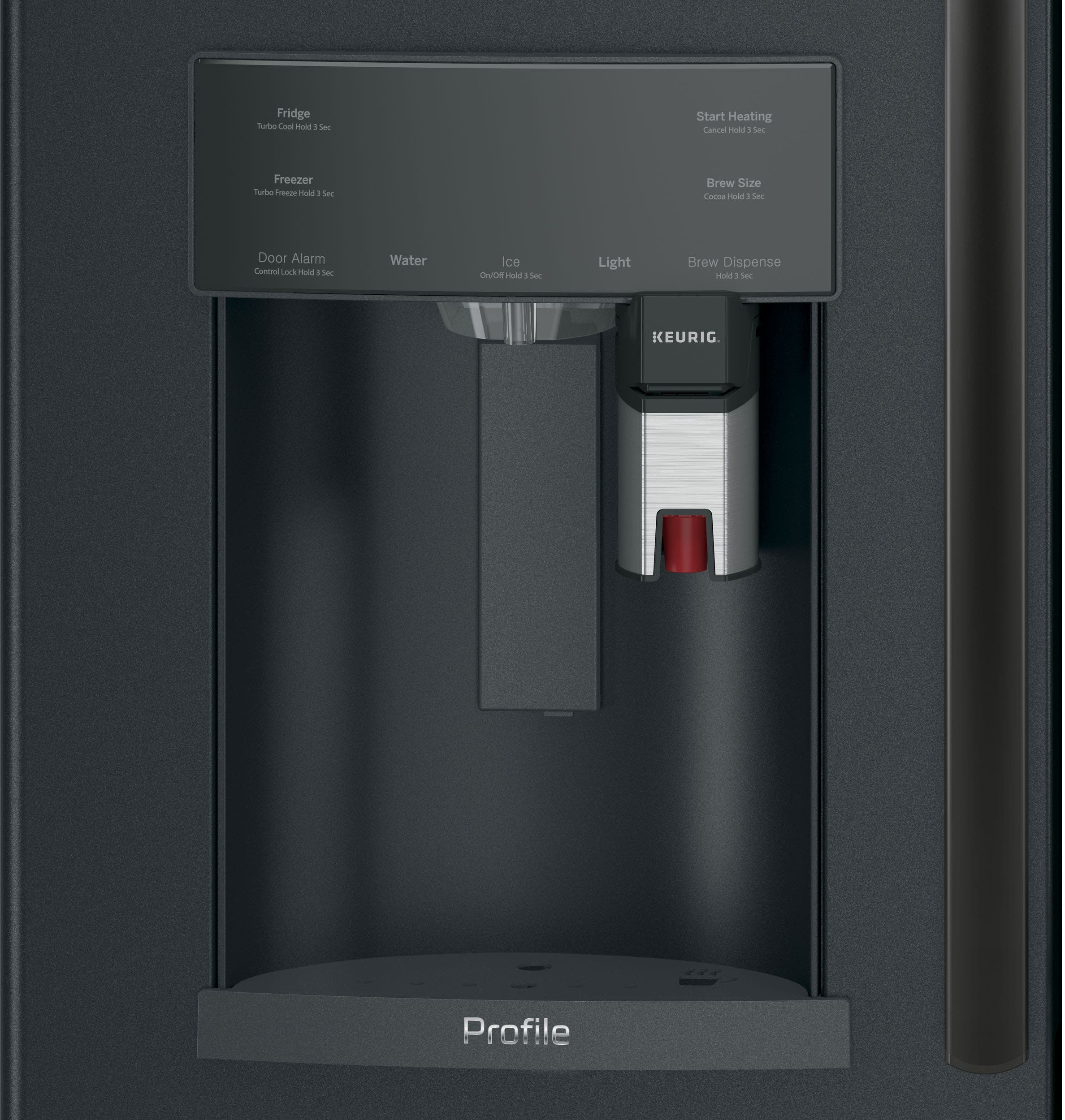 GE PFE28PELDS Black Slate