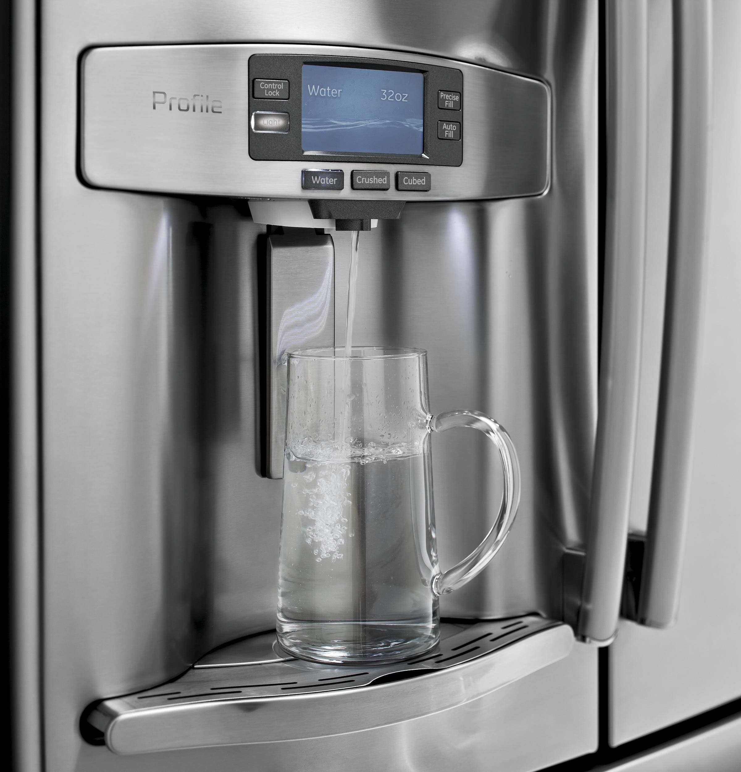 GE PFE28RSHSS 27.7 cu. ft. Bottom Mount Refrigerator