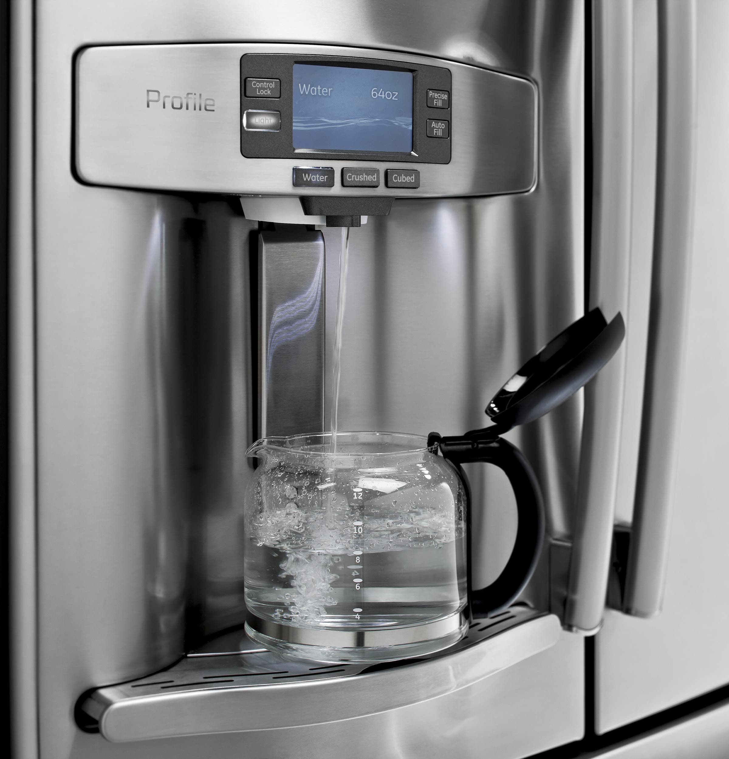 GE PFE28RSHSS 27.7 cu. ft. Bottom Mount Refrigerator