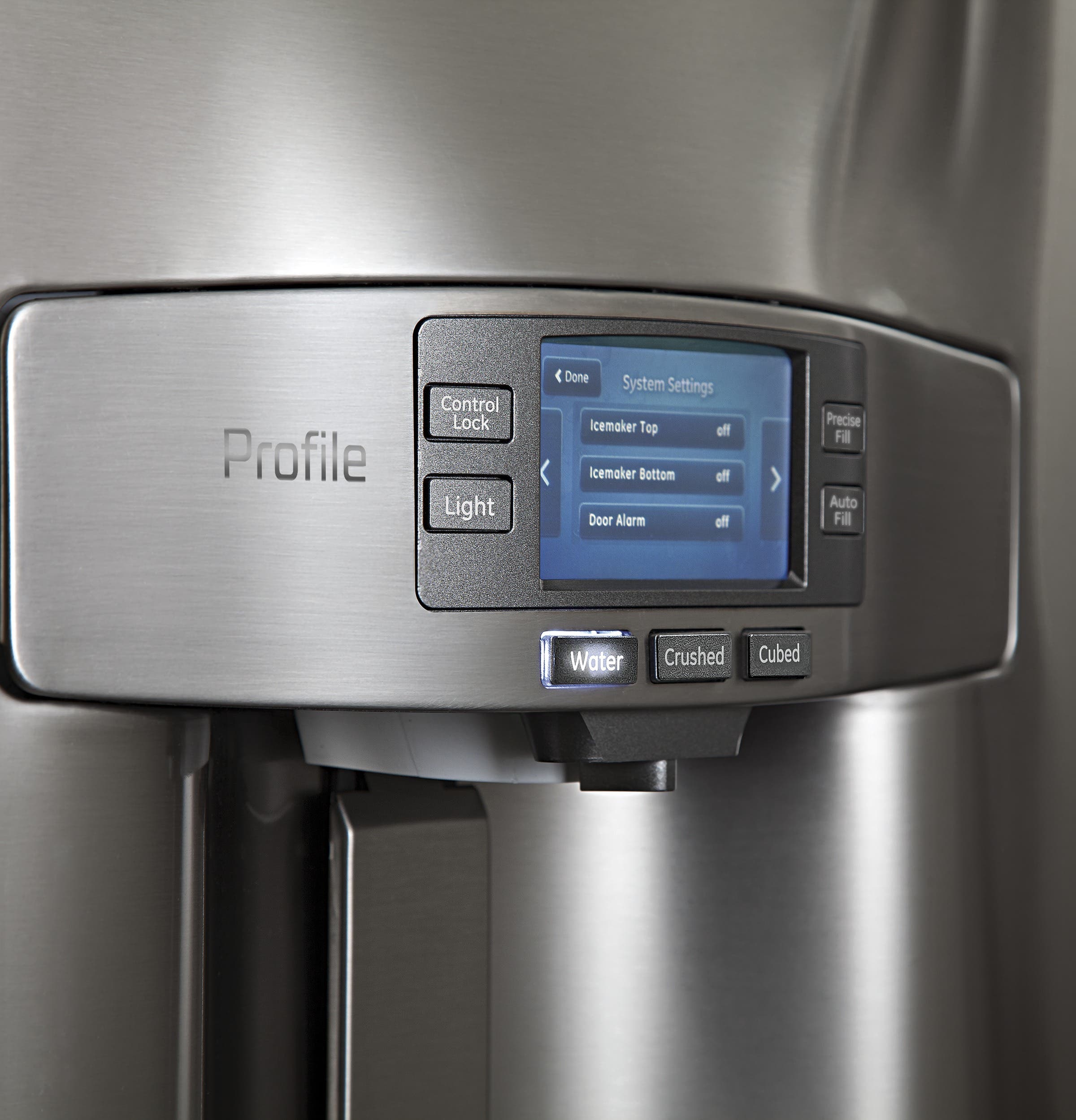 GE PFH28PSHSS Stainless steel