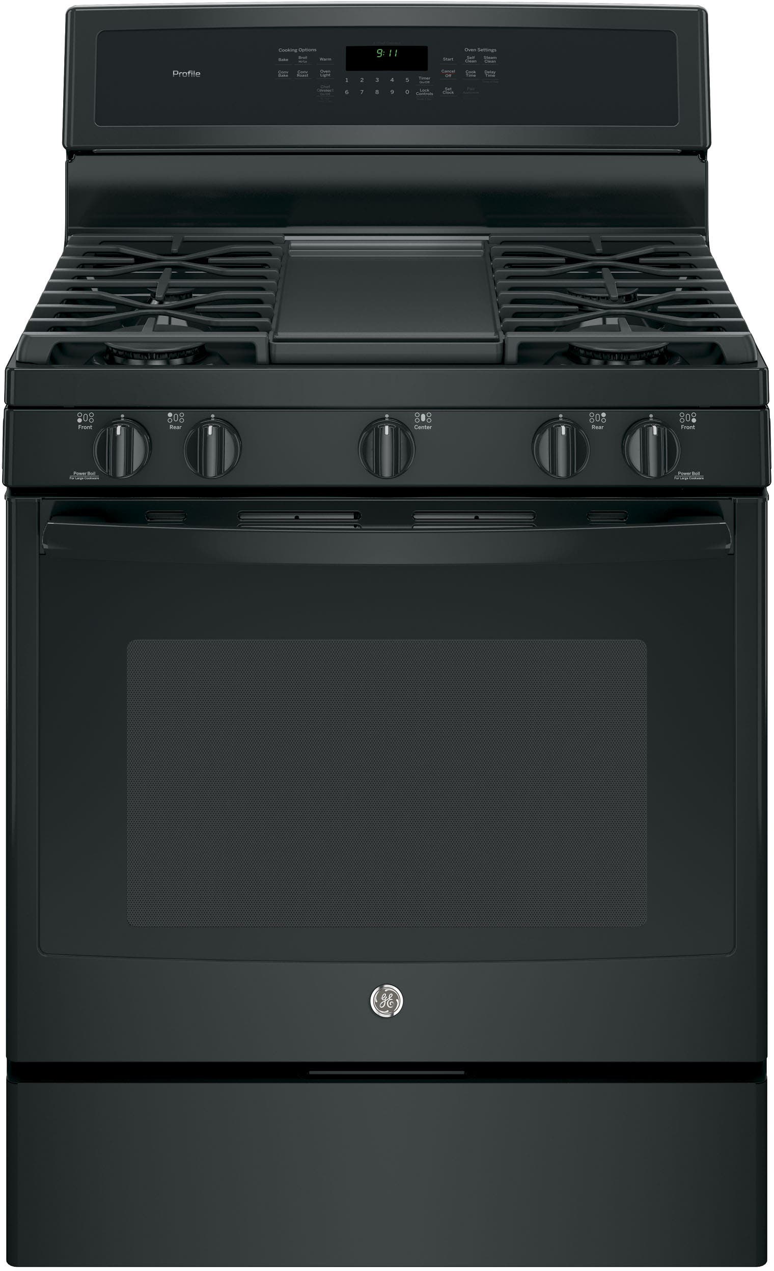 GE PGB911DEJBB Black