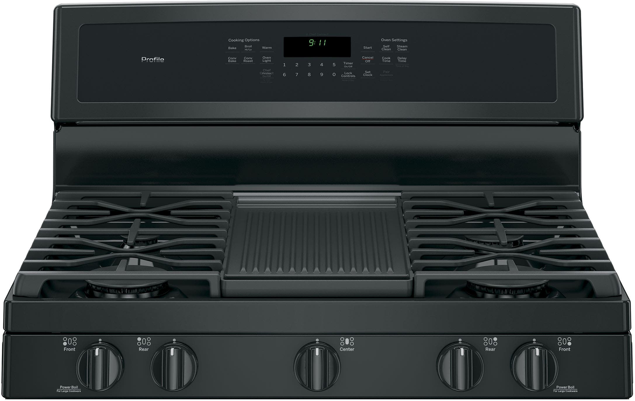 GE PGB911DEJBB Black