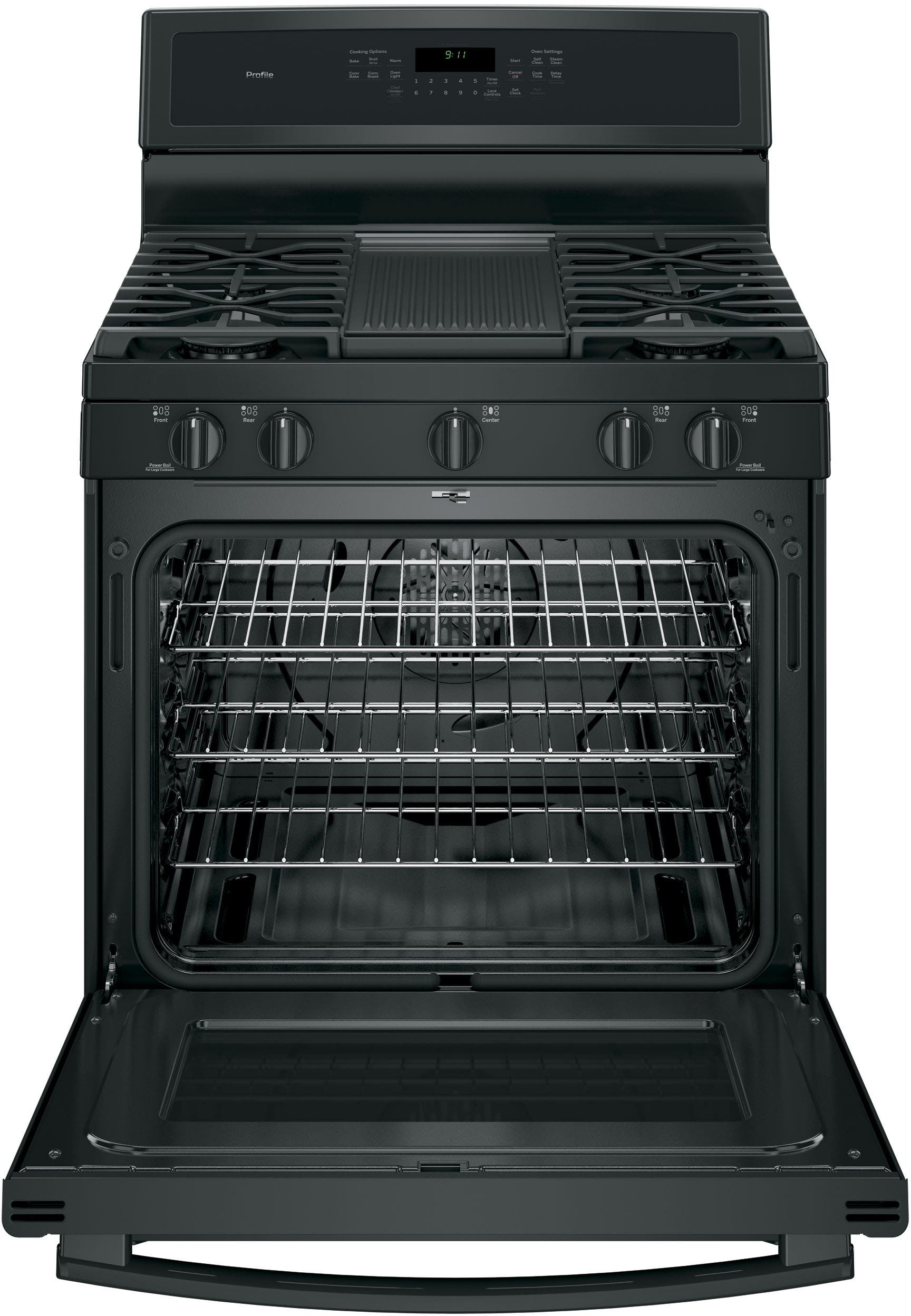 GE PGB911DEJBB Black