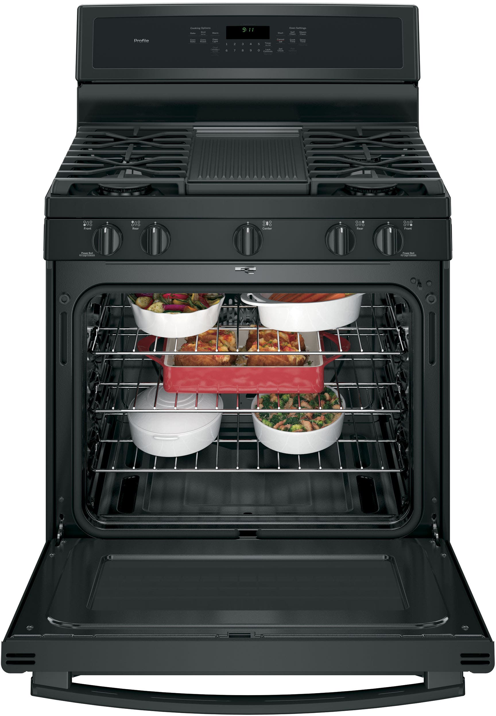 GE PGB911DEJBB Black