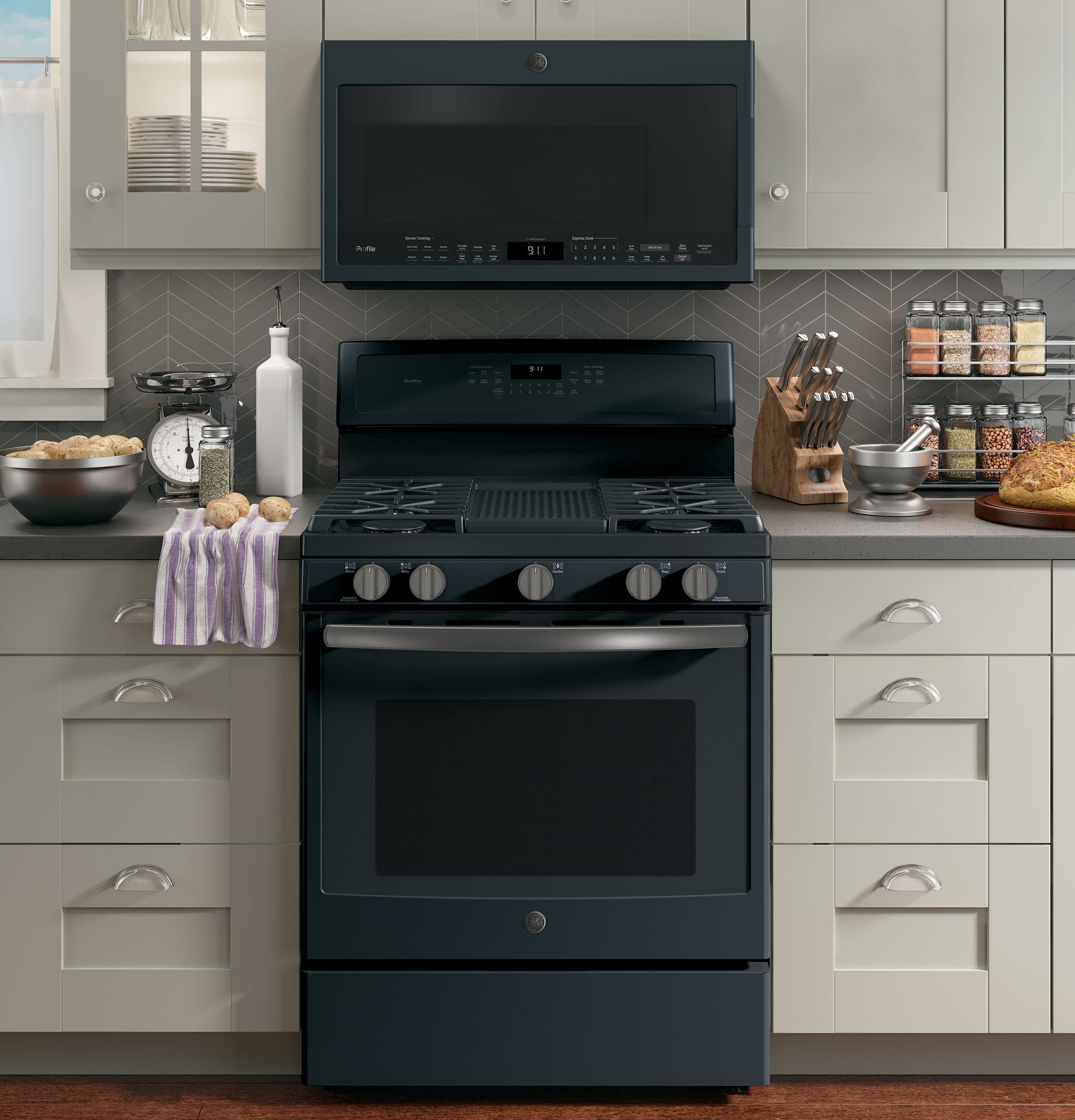 GE PGB911FEJDS Black Slate
