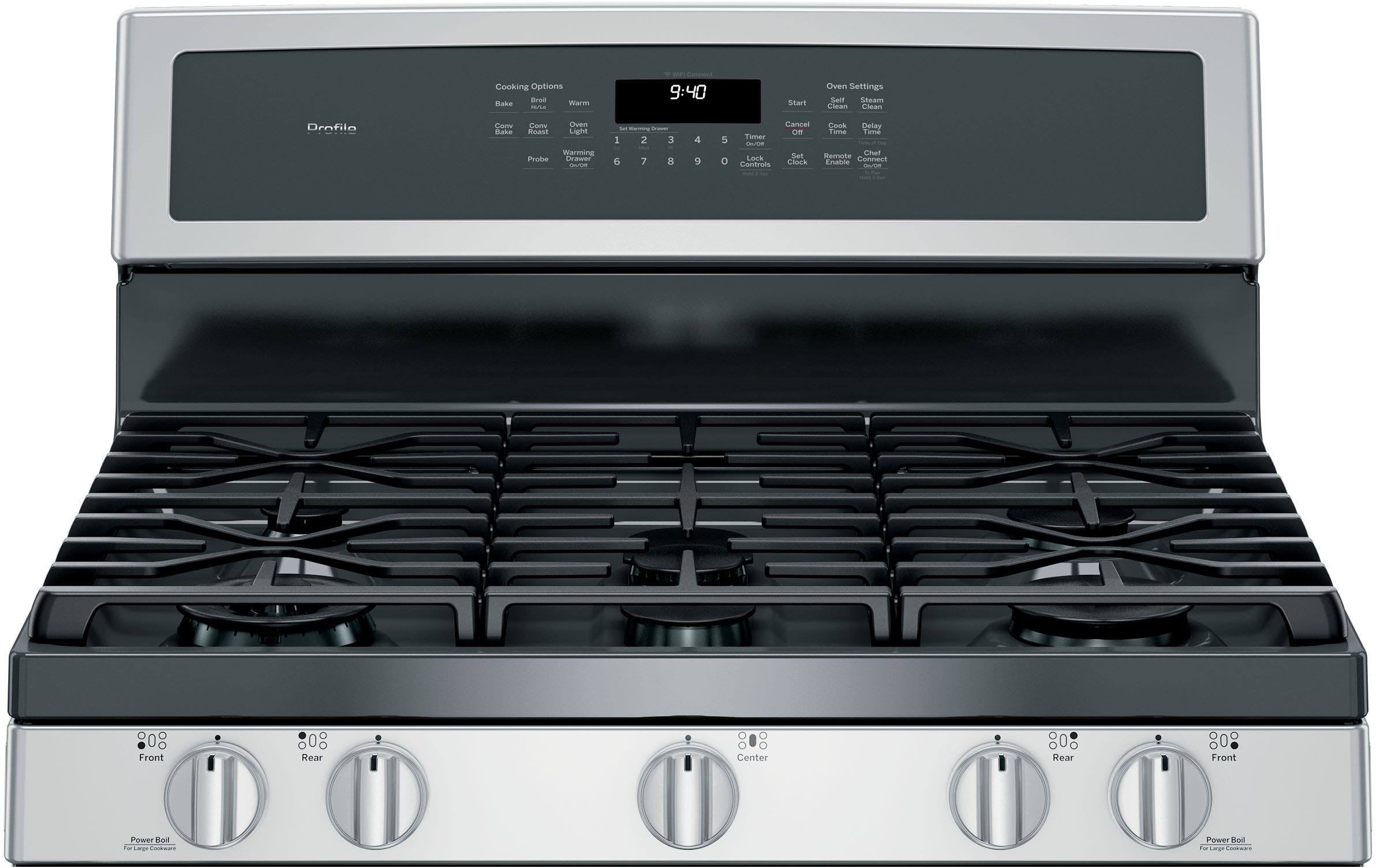 GE PGB940SEJSS Stainless Steel/Gray