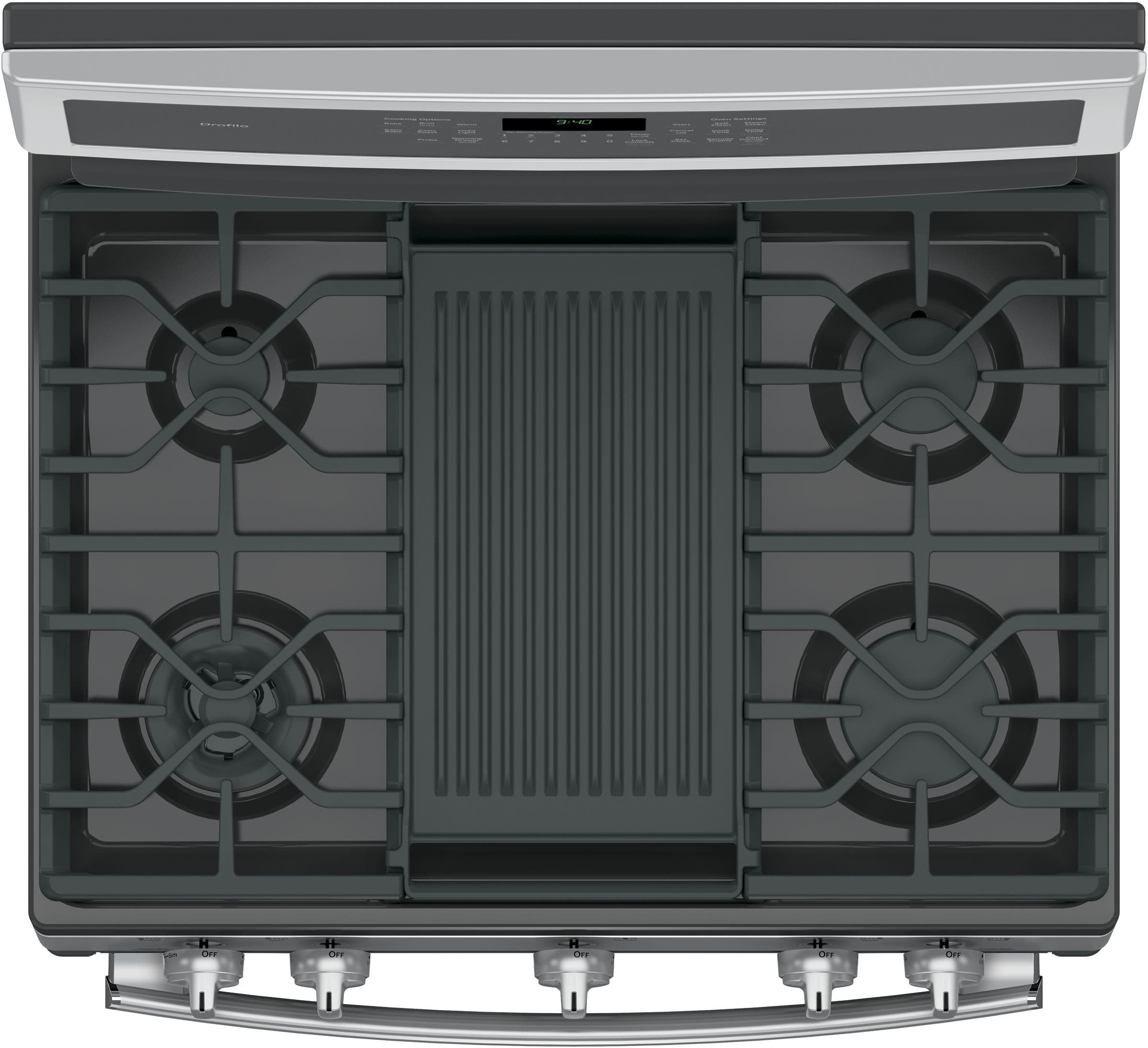 GE PGB940SEJSS Stainless Steel/Gray