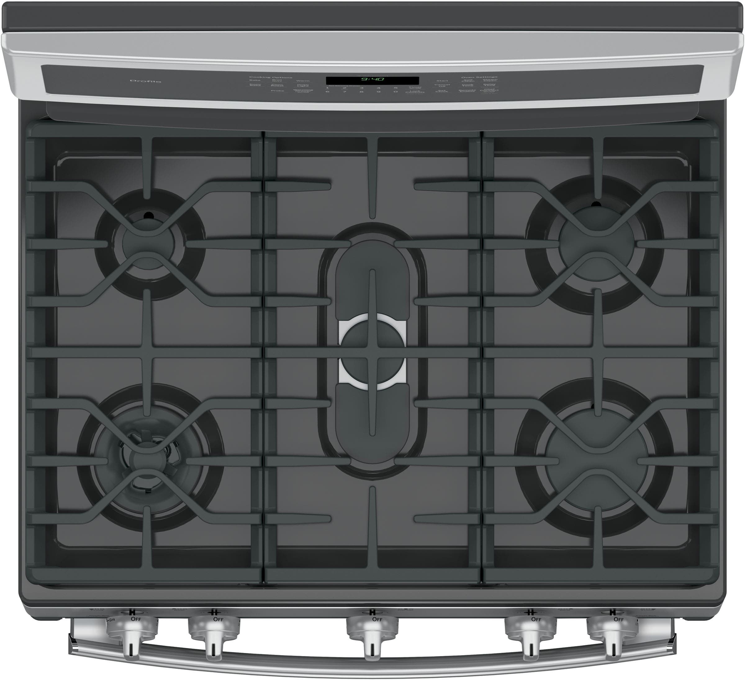 GE PGB940SEJSS Stainless Steel/Gray