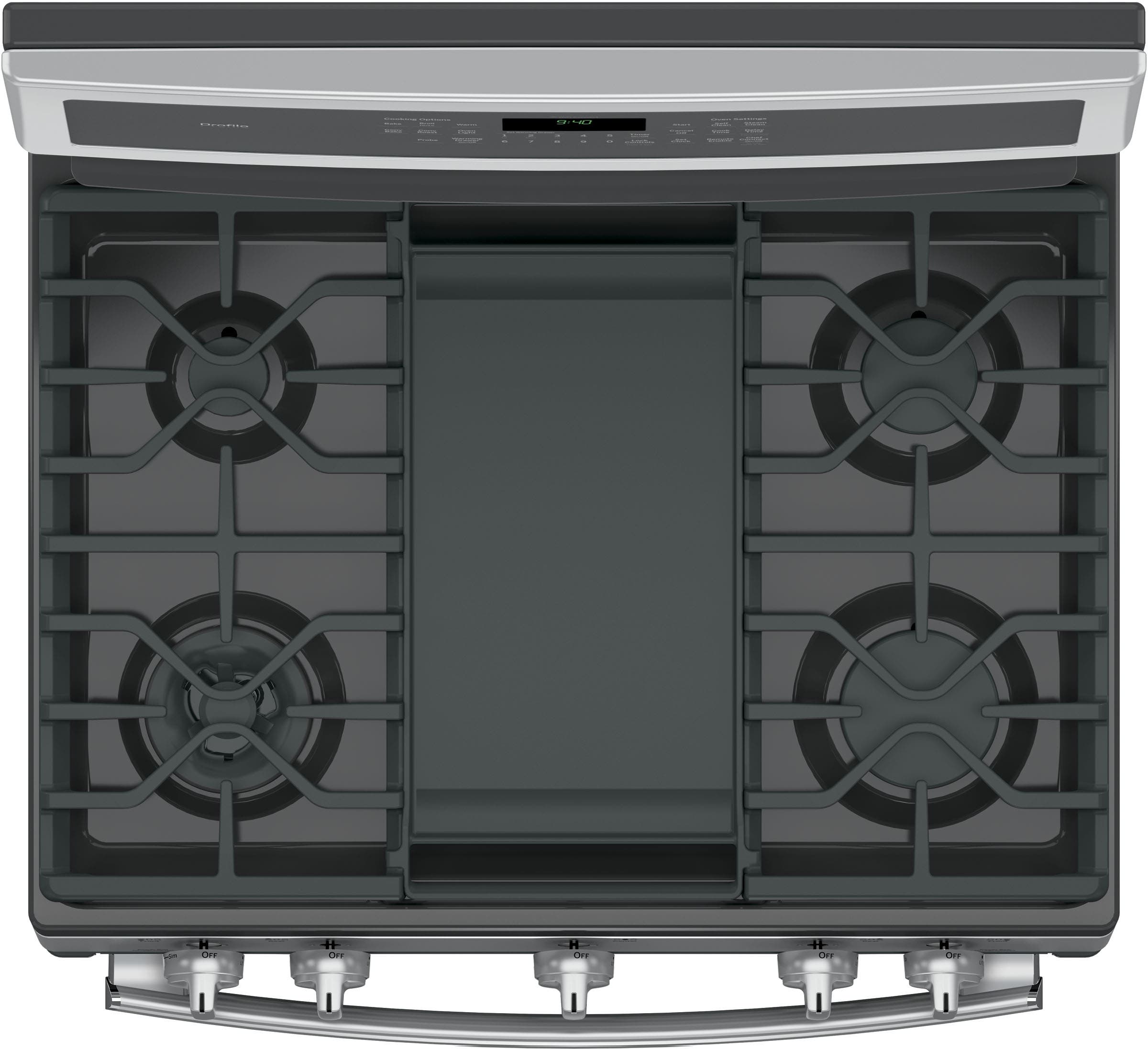 GE PGB940SEJSS Stainless Steel/Gray