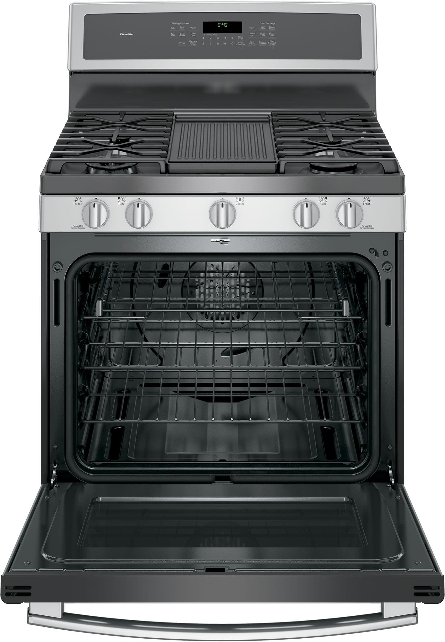 GE PGB940SEJSS Stainless Steel/Gray