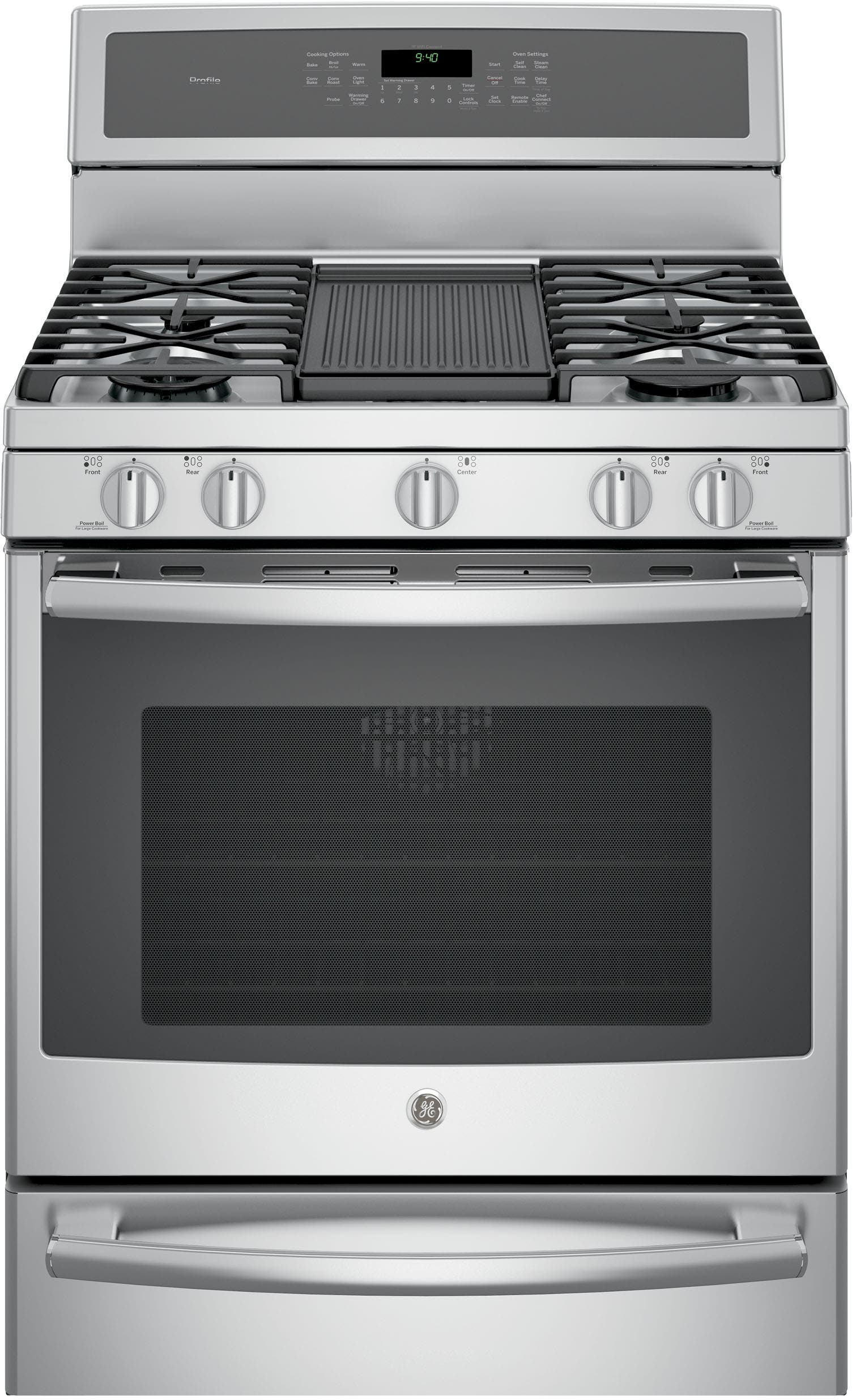 GE PGB940ZEJSS Stainless Steel, Stainless Steel Cooktop